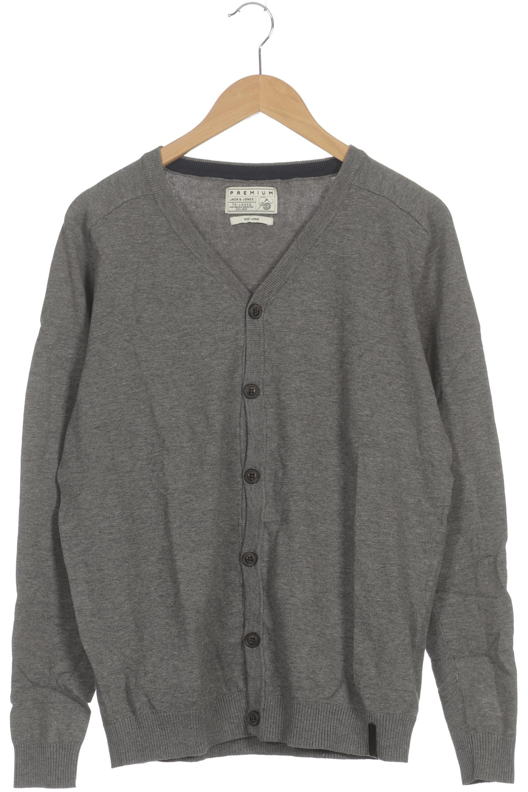 

Jack & Jones Herren Strickjacke, grau, Gr.