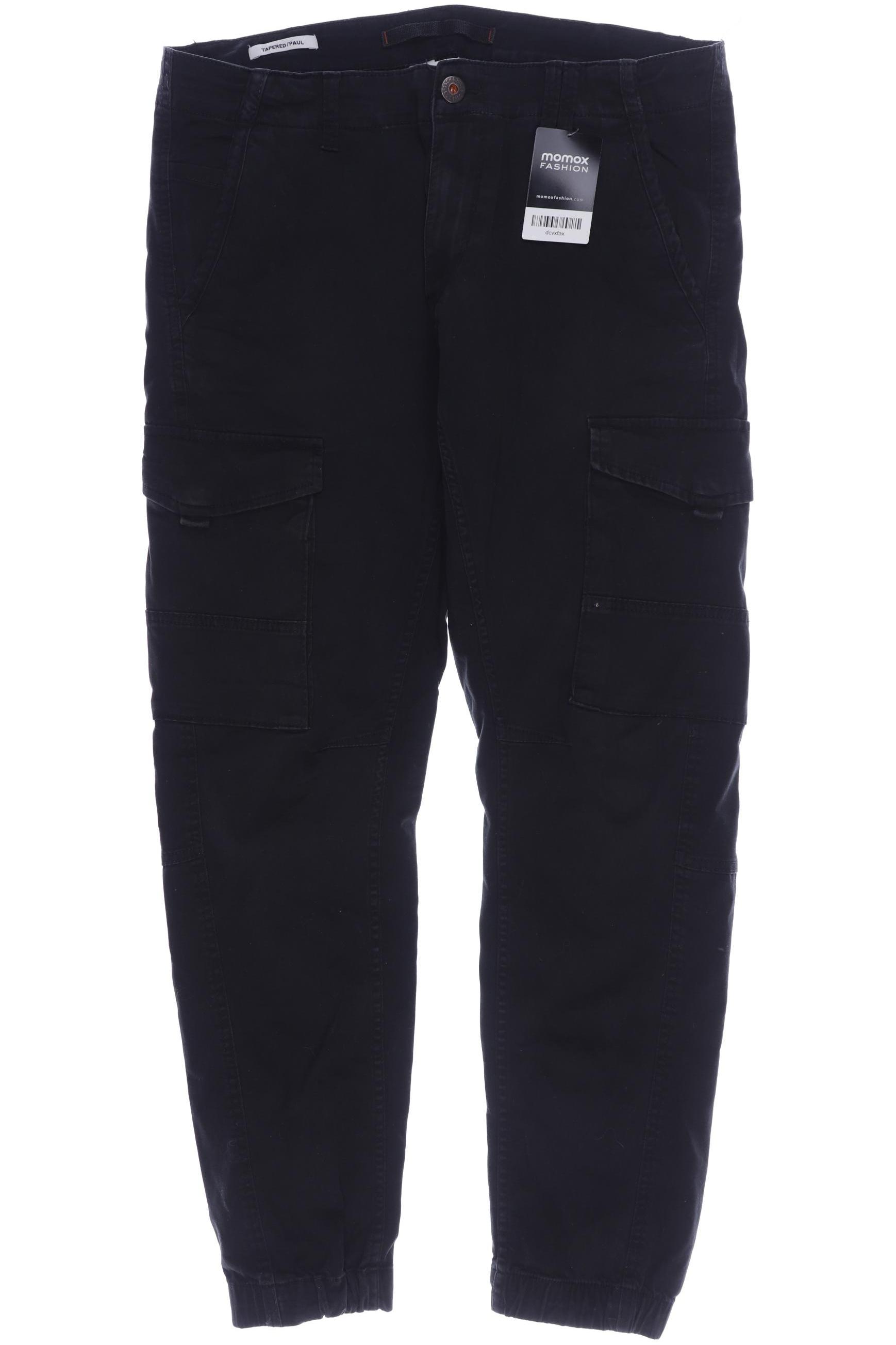 

JACK & JONES Herren Stoffhose, schwarz