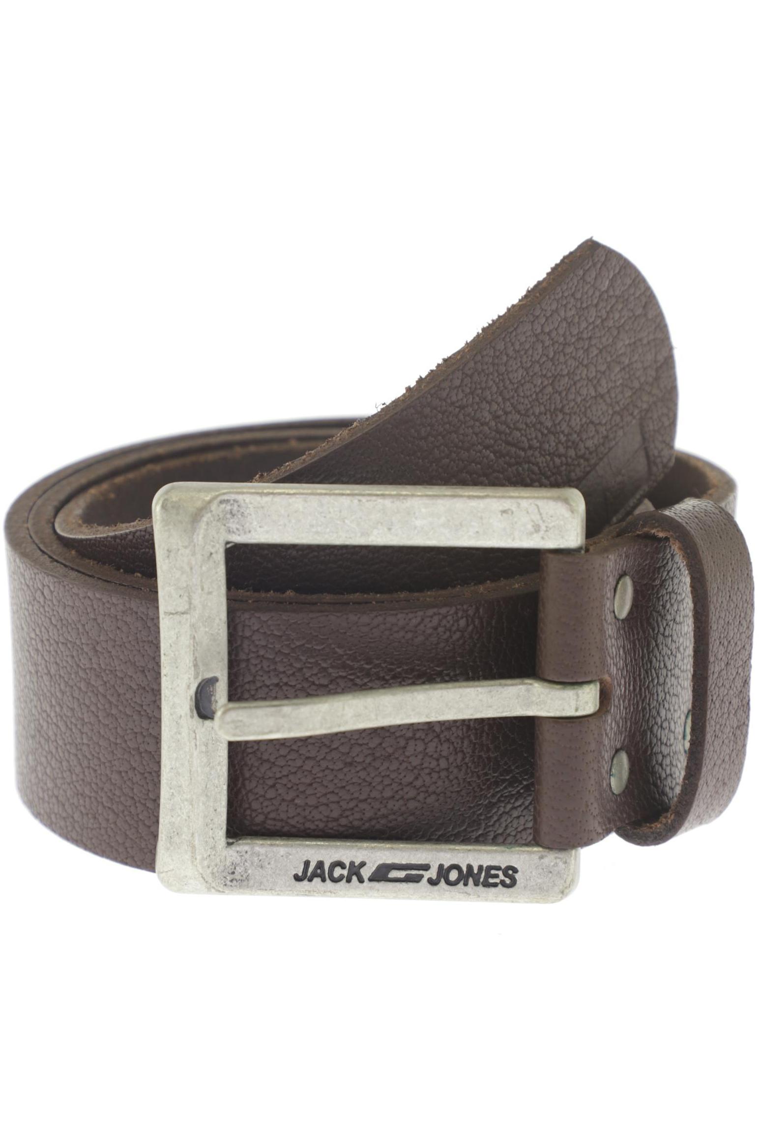 

Jack & Jones Herren Gürtel, braun, Gr. 80