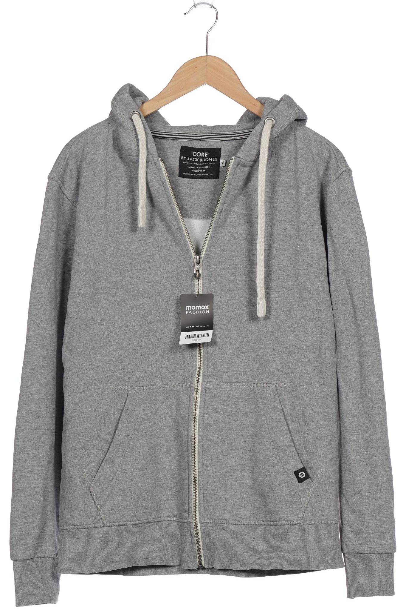 

Jack & Jones Herren Kapuzenpullover, grau, Gr. 54