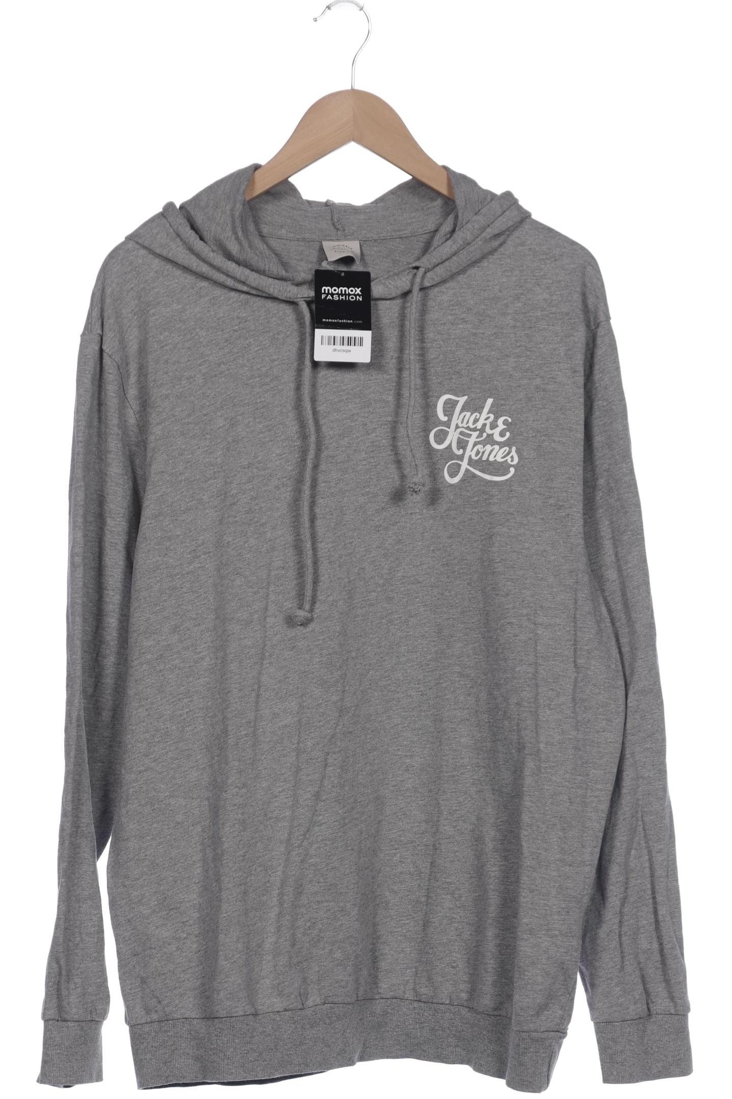 

Jack & Jones Herren Kapuzenpullover, grau, Gr. 58