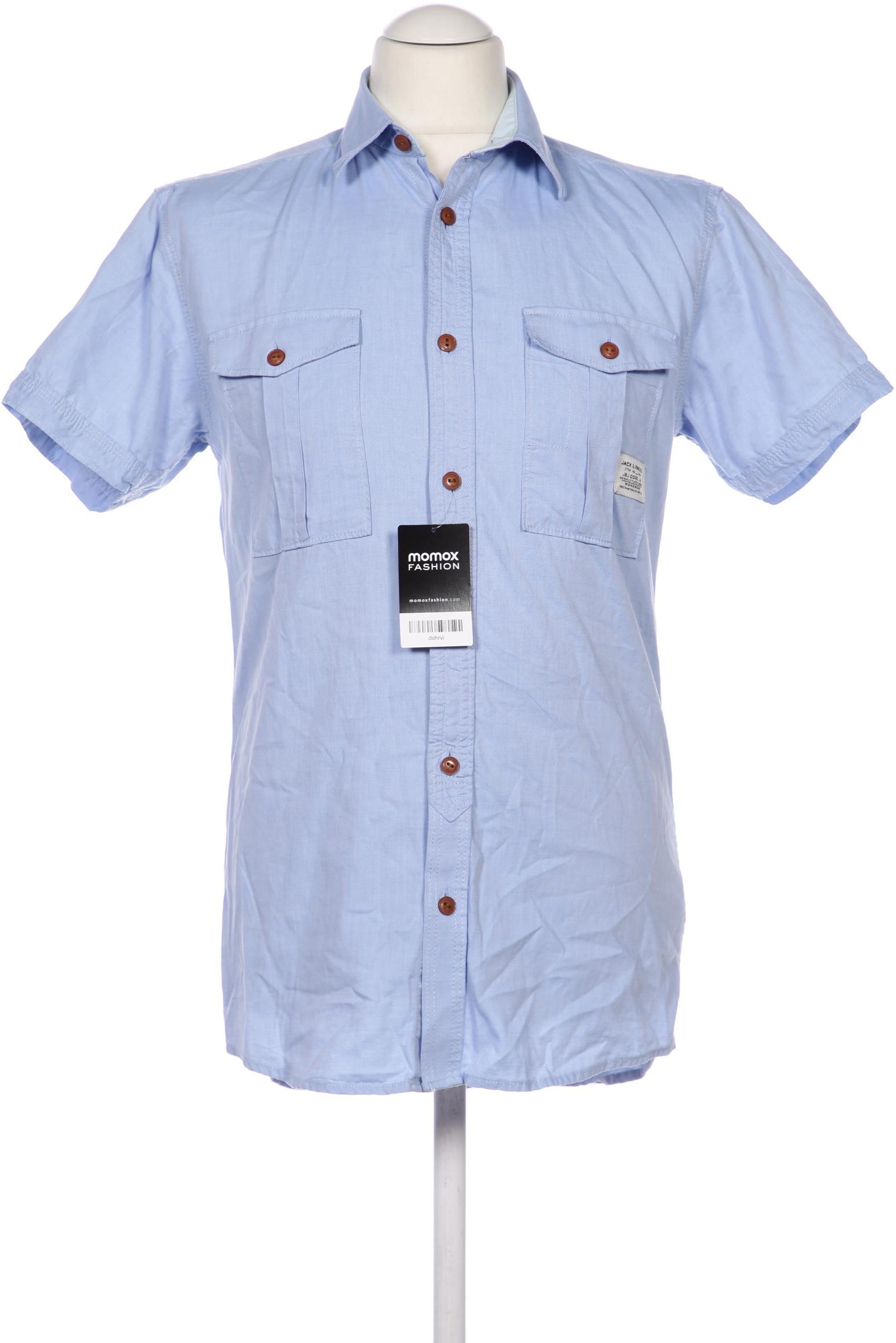 

JACK & JONES Herren Hemd, blau
