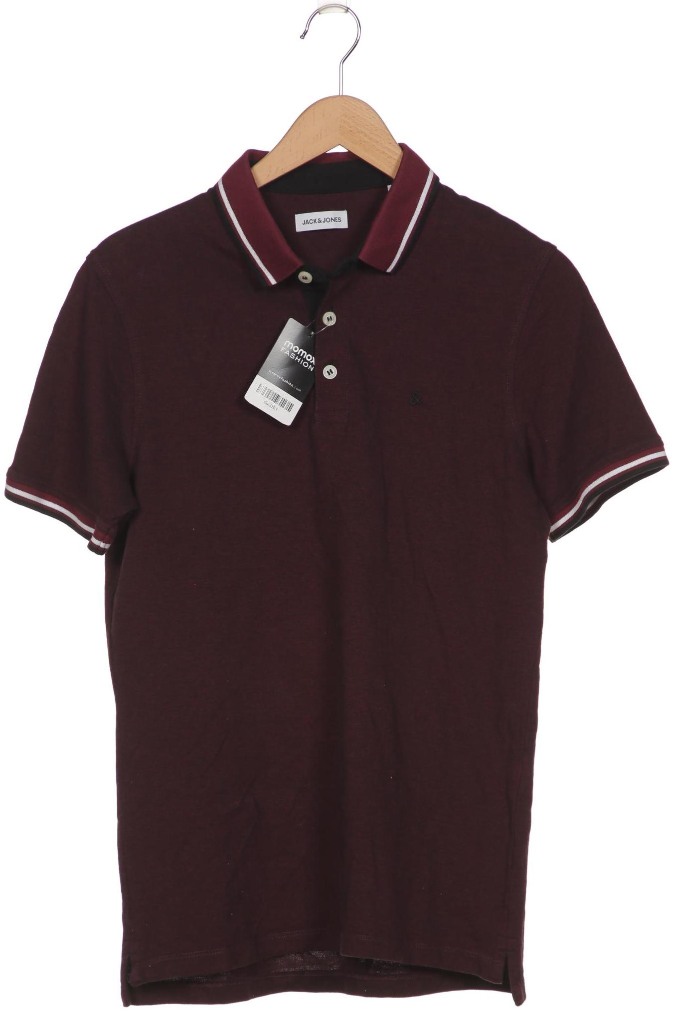 

JACK & JONES Herren Poloshirt, bordeaux