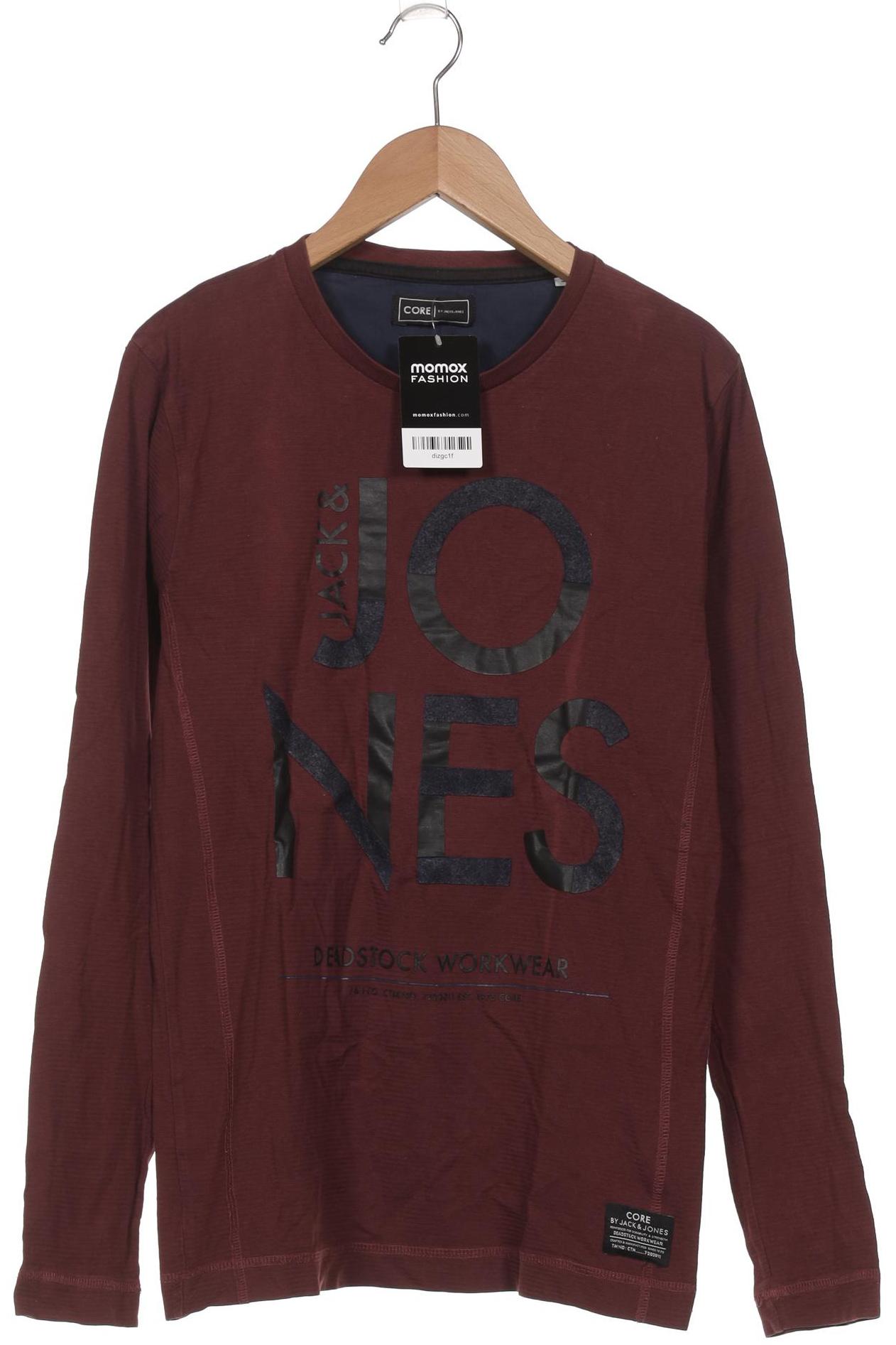

Jack & Jones Herren Langarmshirt, bordeaux, Gr. 46