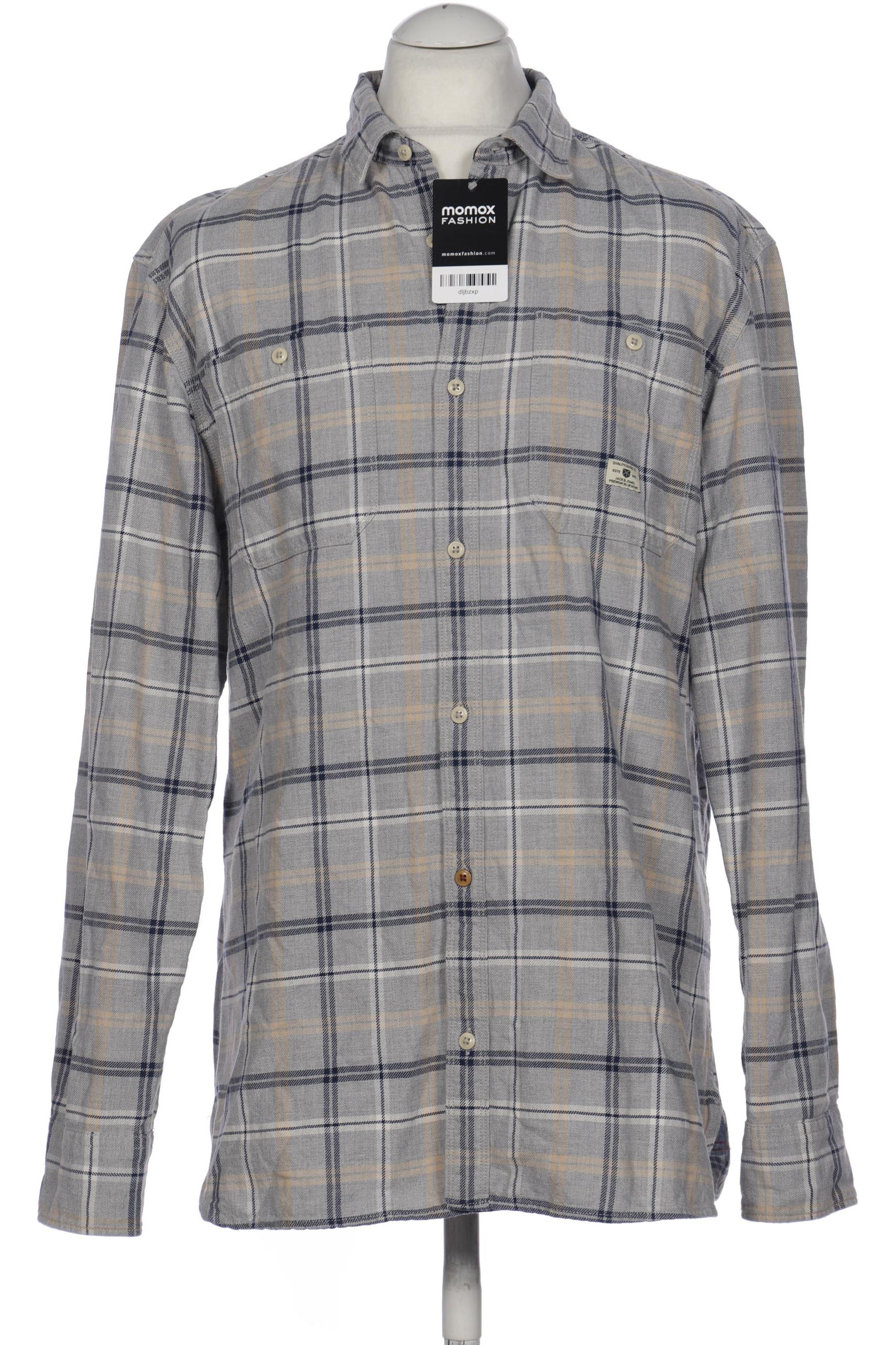 

JACK & JONES Herren Hemd, grau