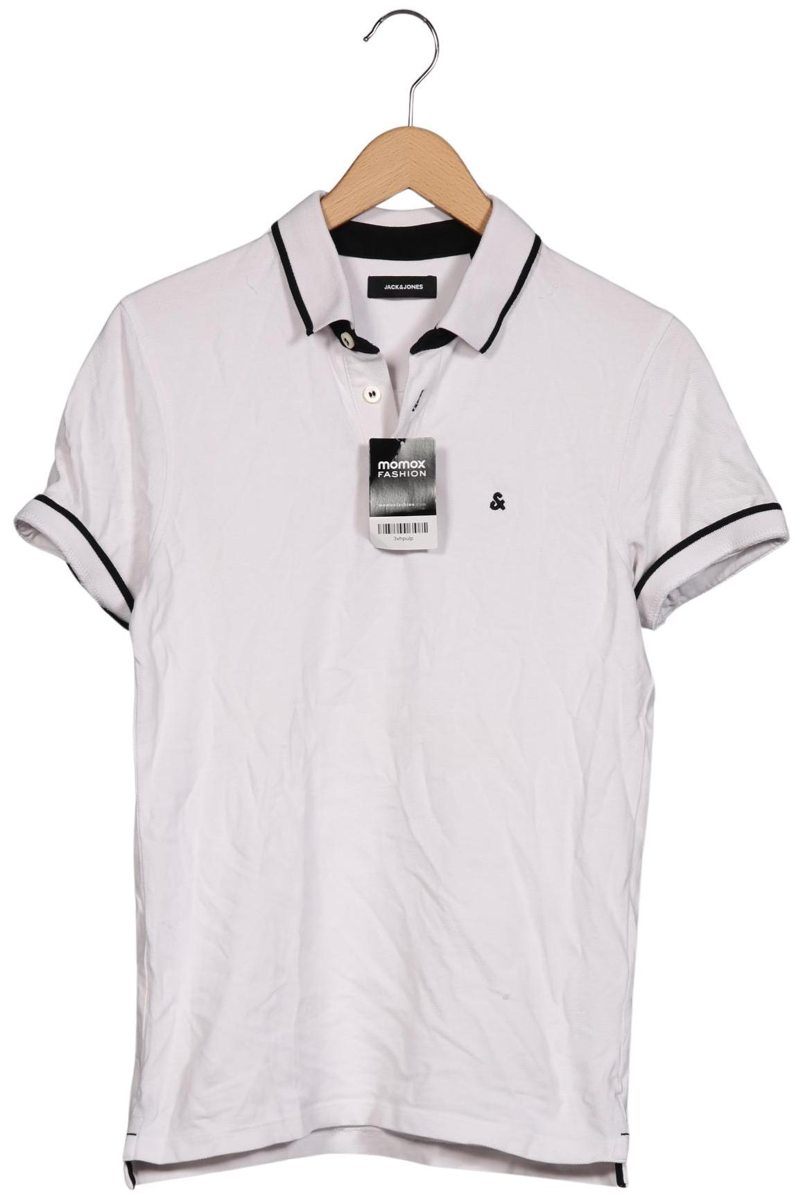 

Jack & Jones Herren Poloshirt, weiß, Gr. 46