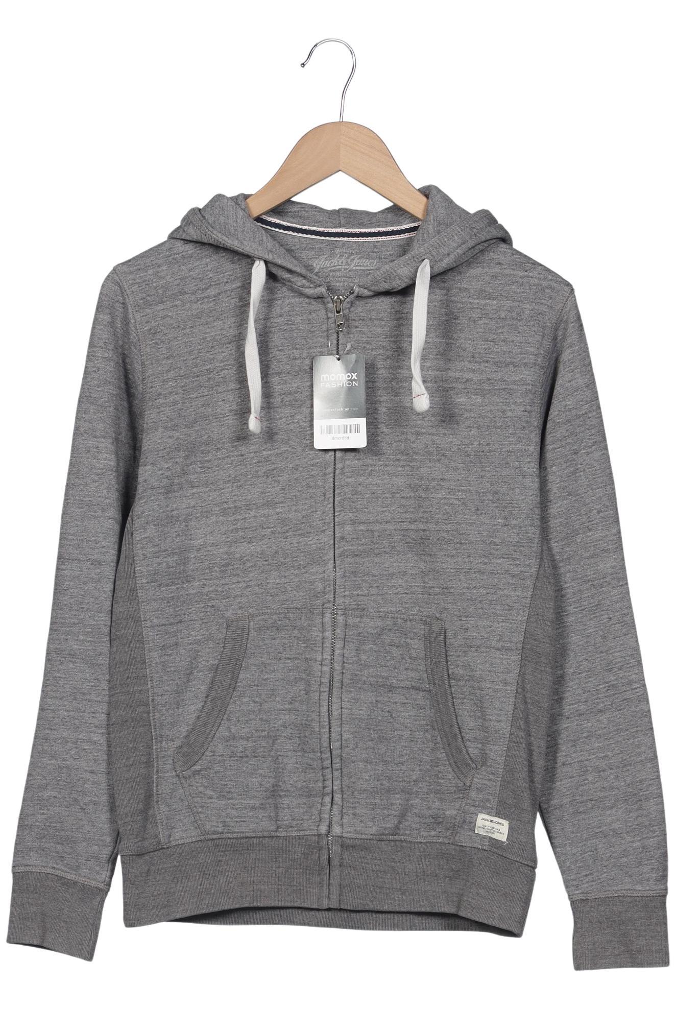 

Jack & Jones Herren Kapuzenpullover, grau, Gr. 46