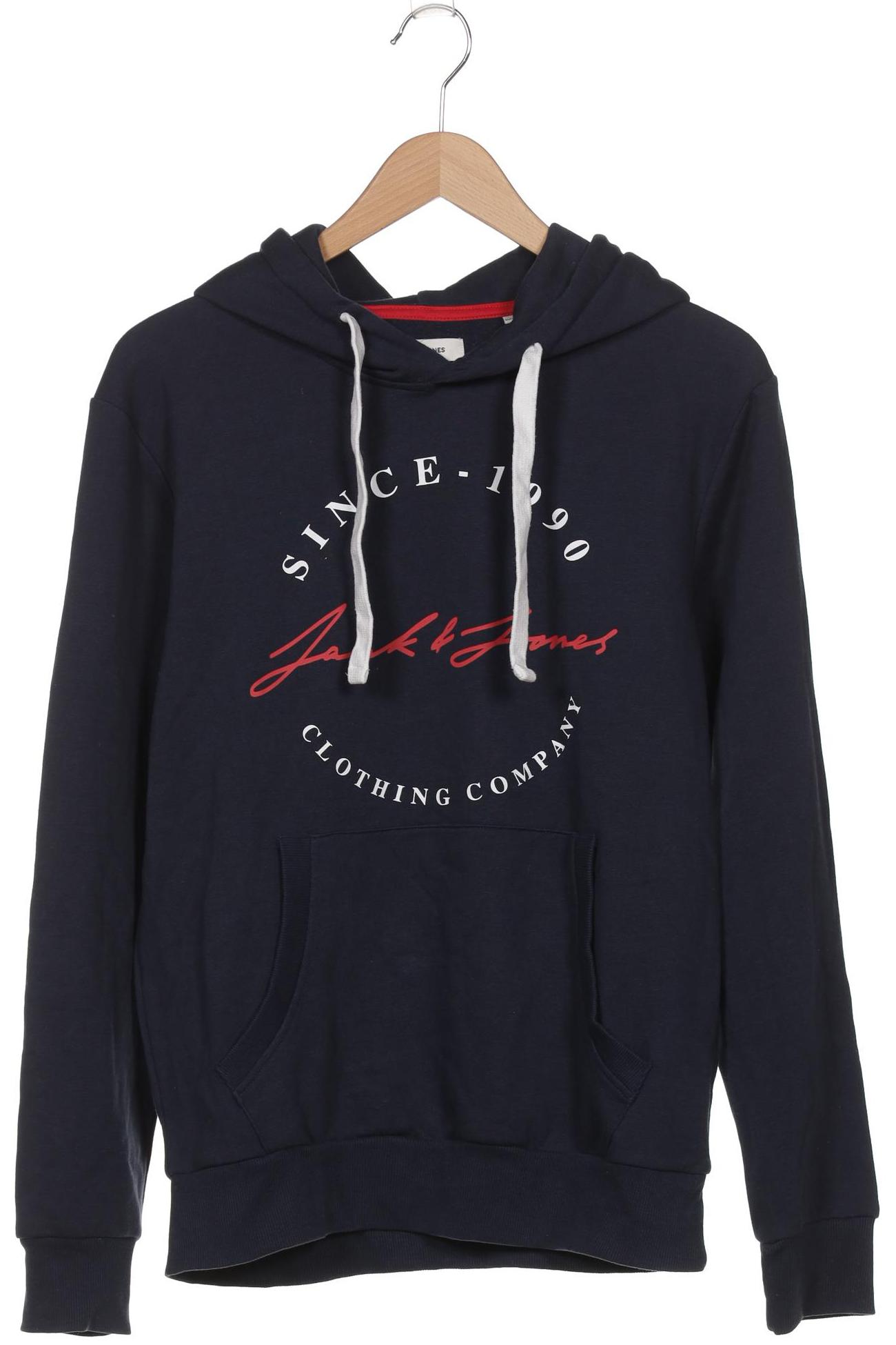 

Jack & Jones Herren Kapuzenpullover, marineblau, Gr. 48