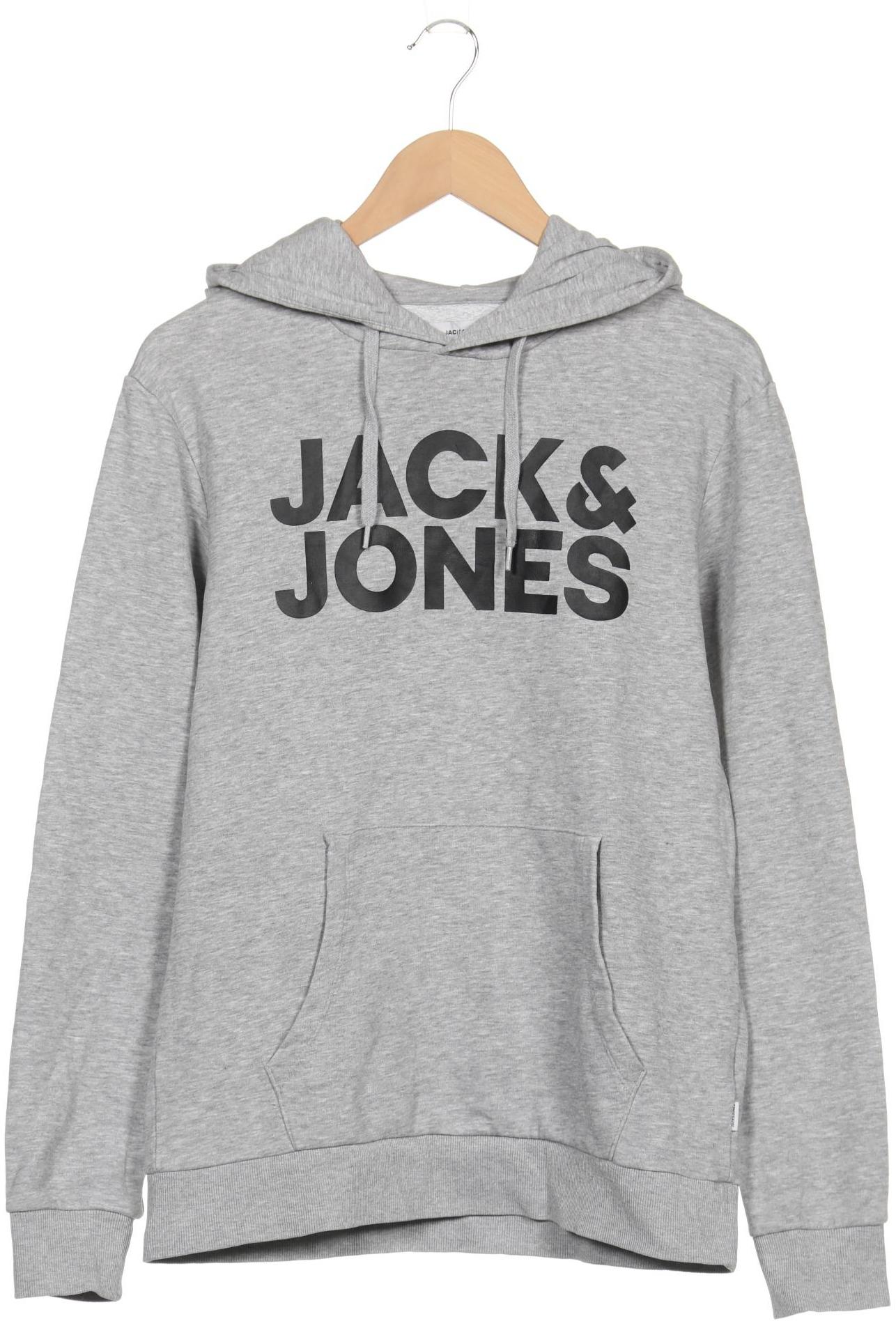 

Jack & Jones Herren Kapuzenpullover, grau