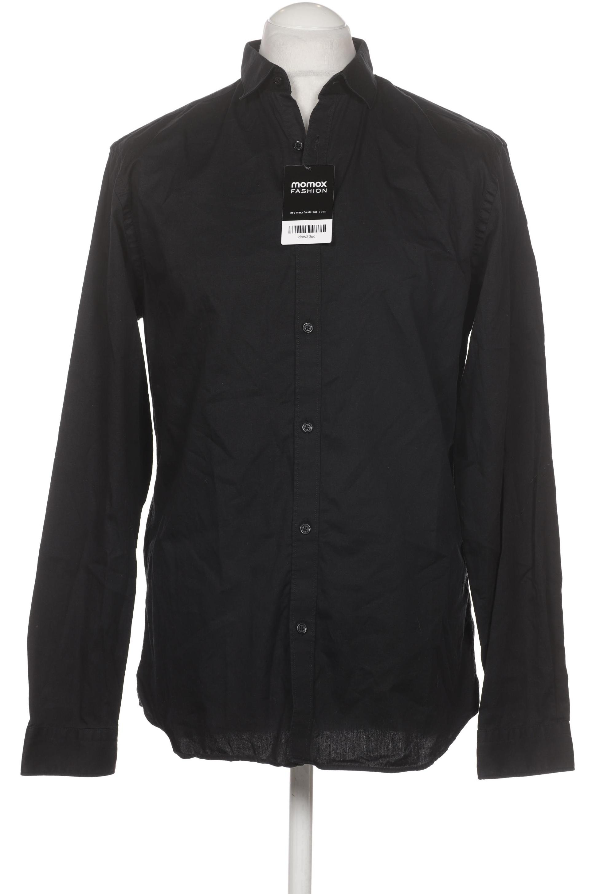 

Jack & Jones Herren Hemd, schwarz, Gr. 52