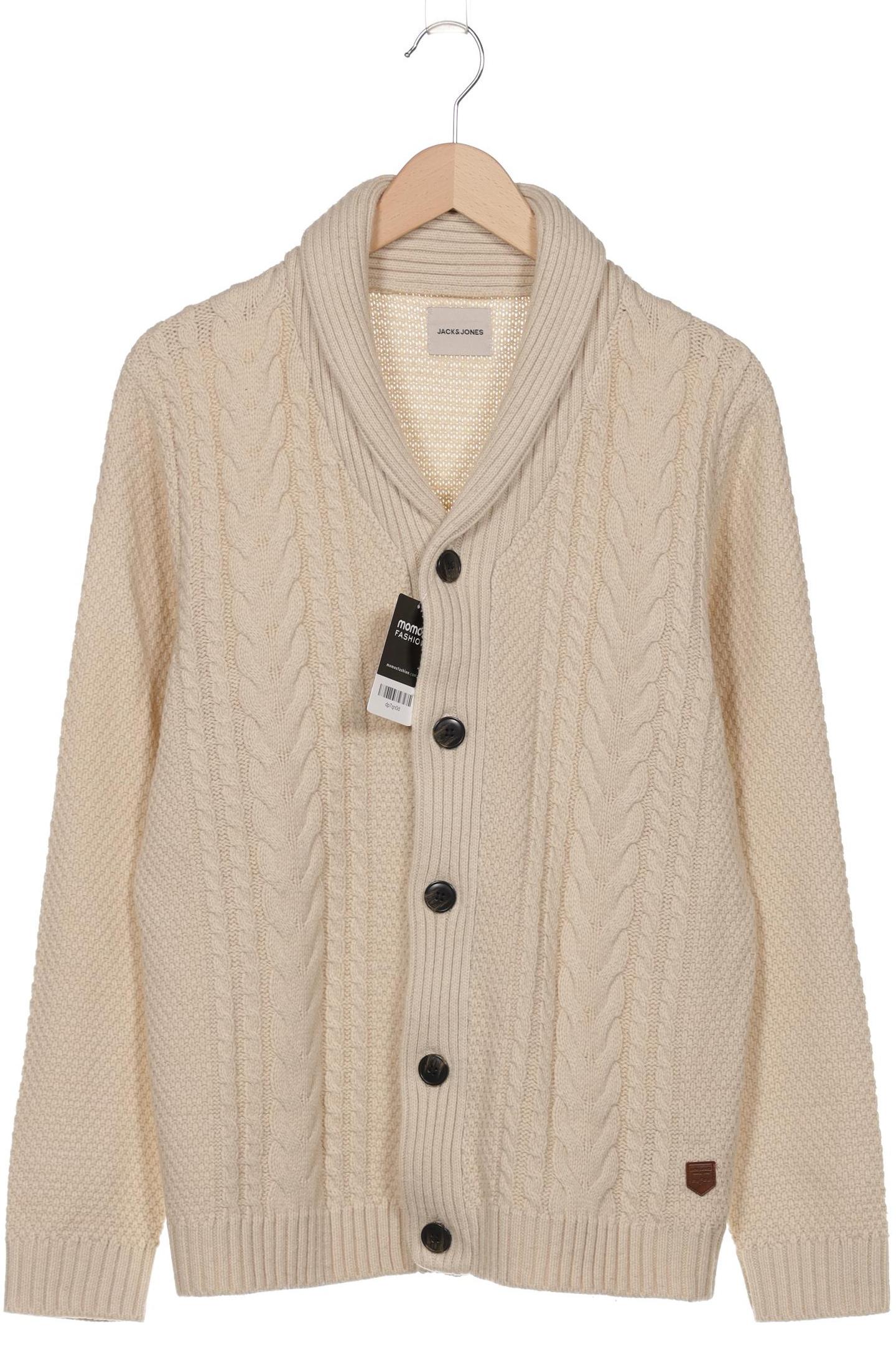 

Jack & Jones Herren Strickjacke, cremeweiß, Gr. 52