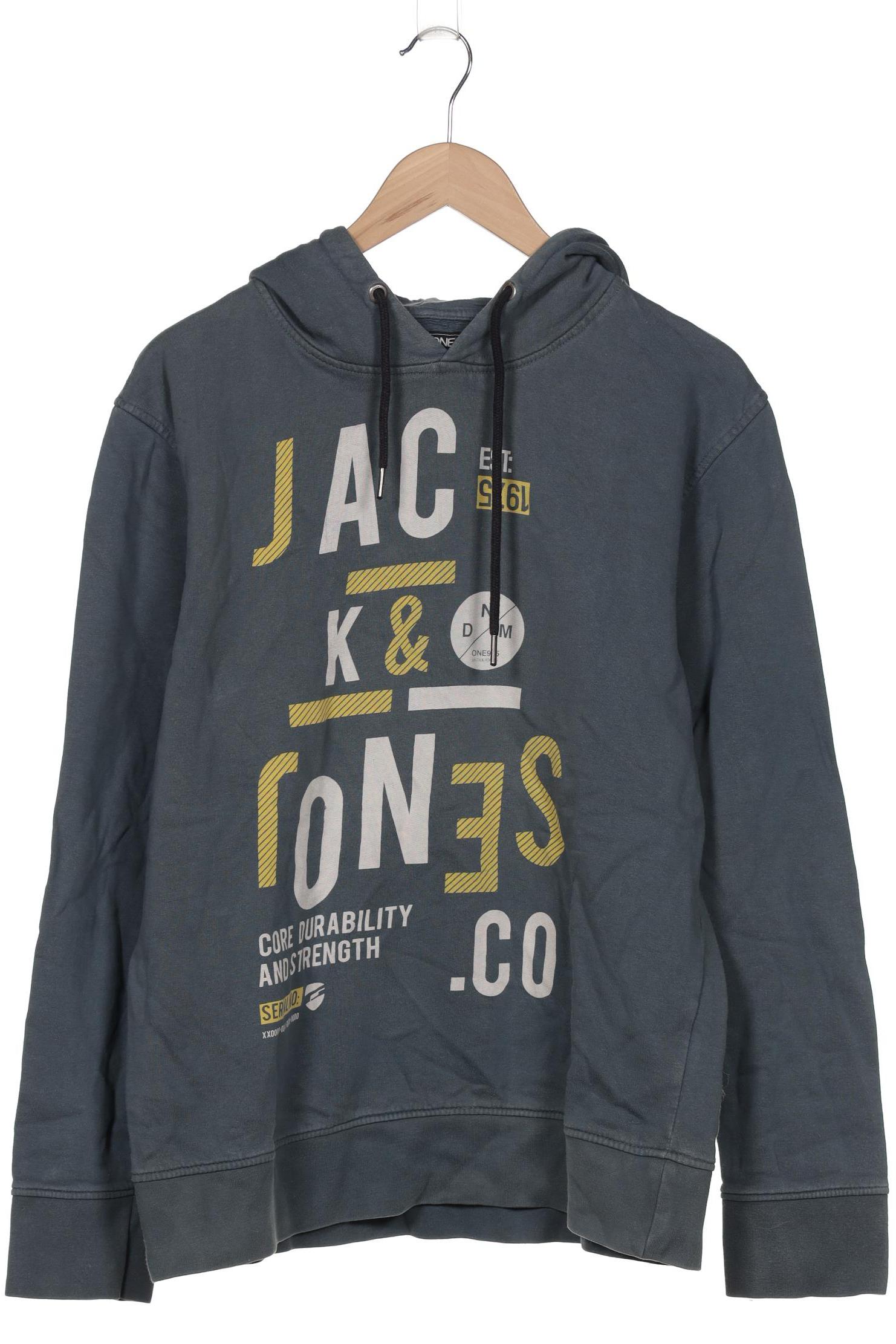 

Jack & Jones Herren Kapuzenpullover, türkis, Gr. 54