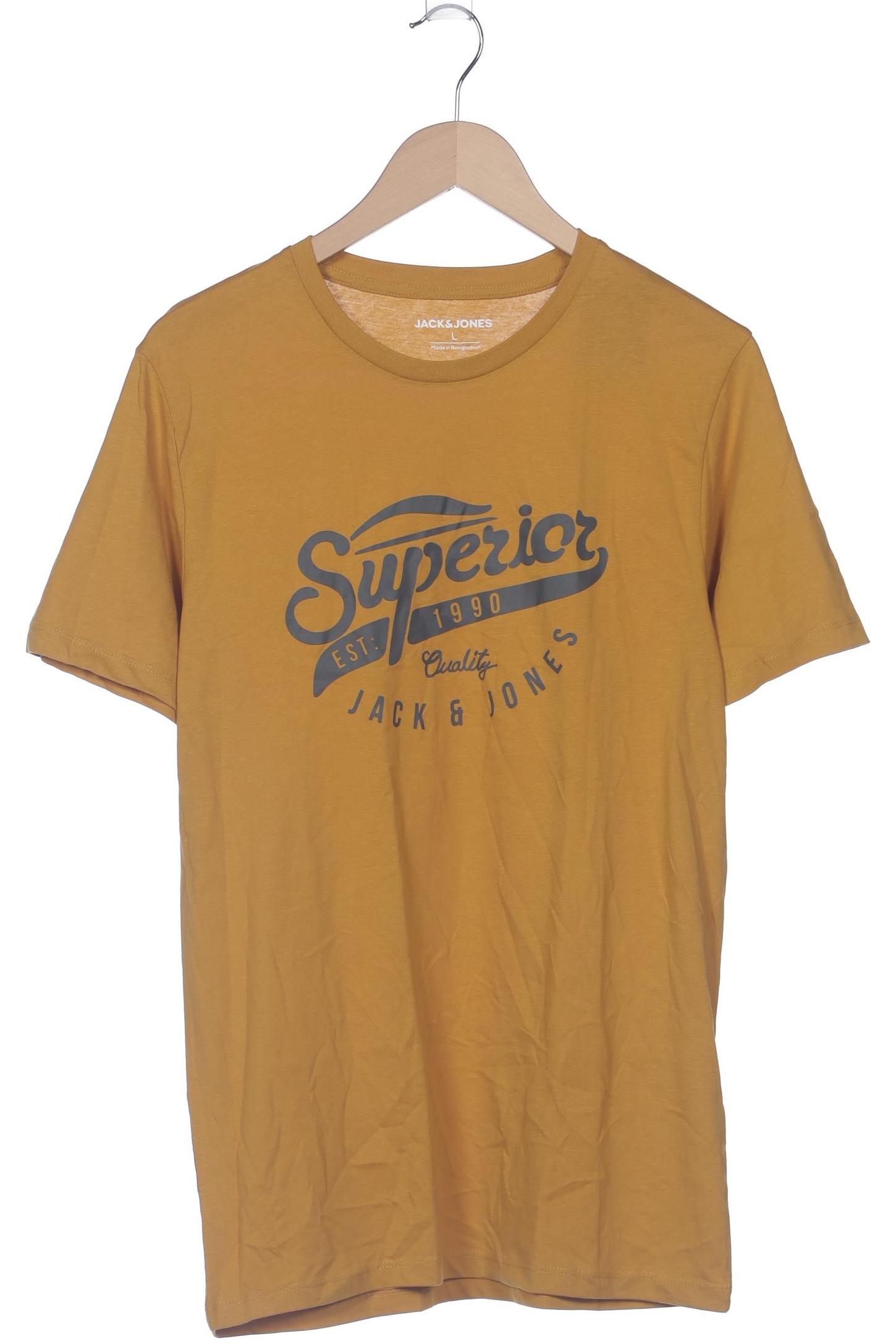 

Jack & Jones Herren T-Shirt, orange, Gr. 52
