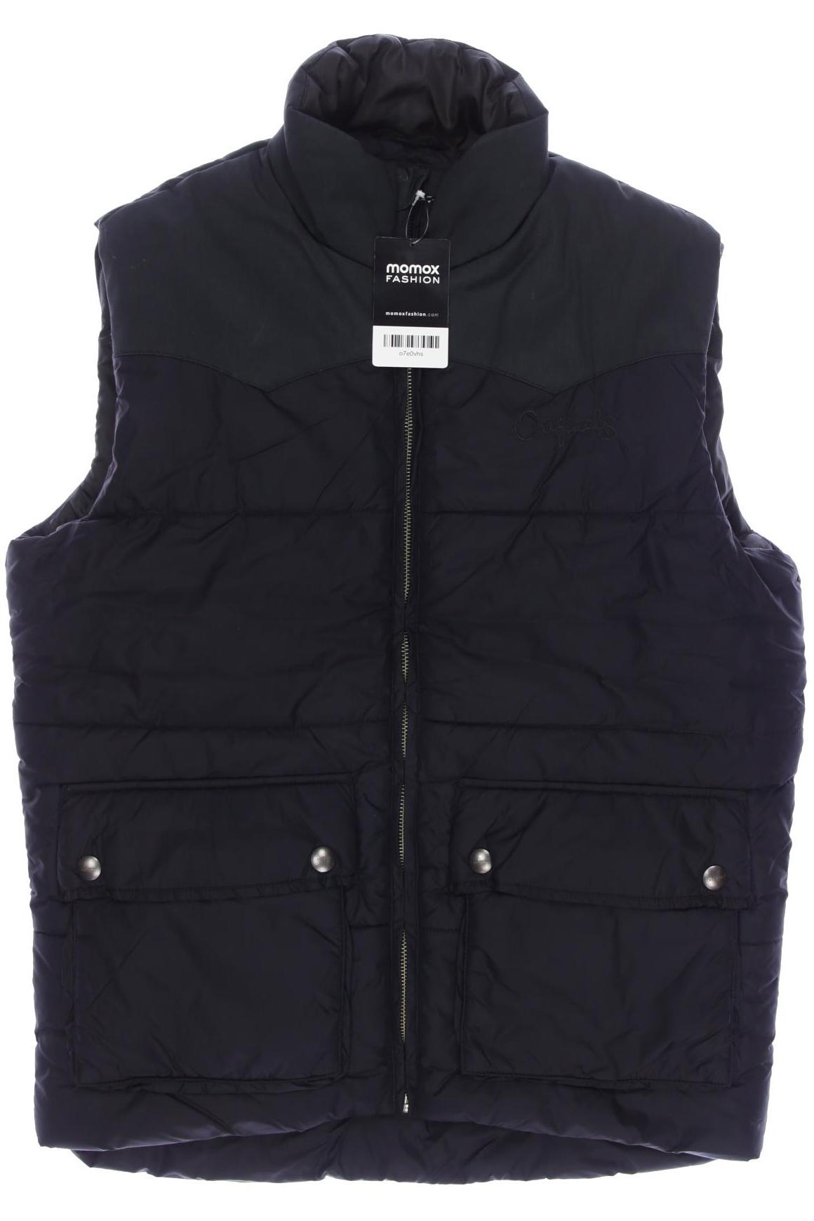 

Jack & Jones Herren Weste, schwarz, Gr. 48