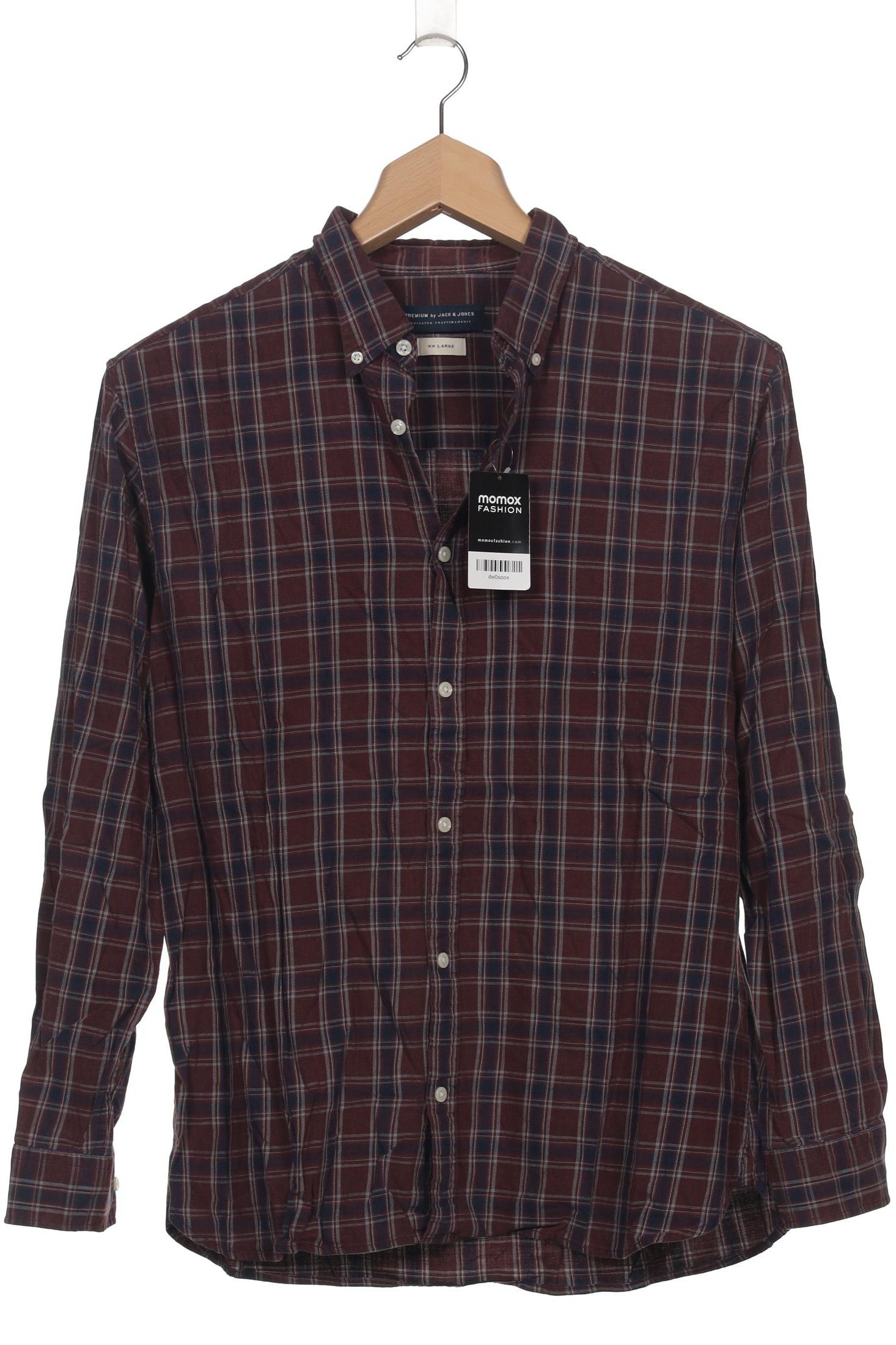 

Jack & Jones Herren Hemd, braun, Gr. 56