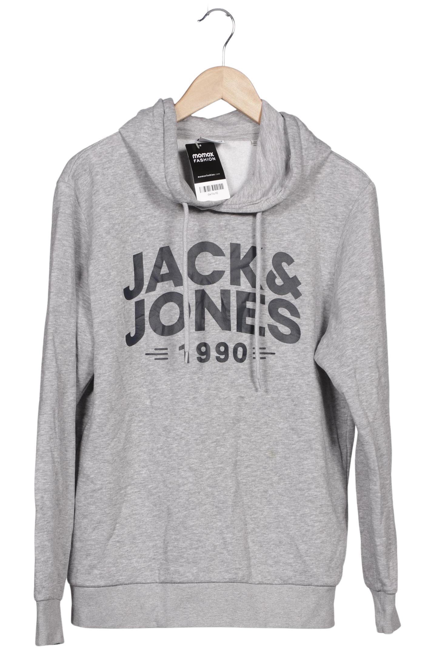 Thumbnail - Jack &amp; Jones Herren Kapuzenpullover, grau, Gr. 48