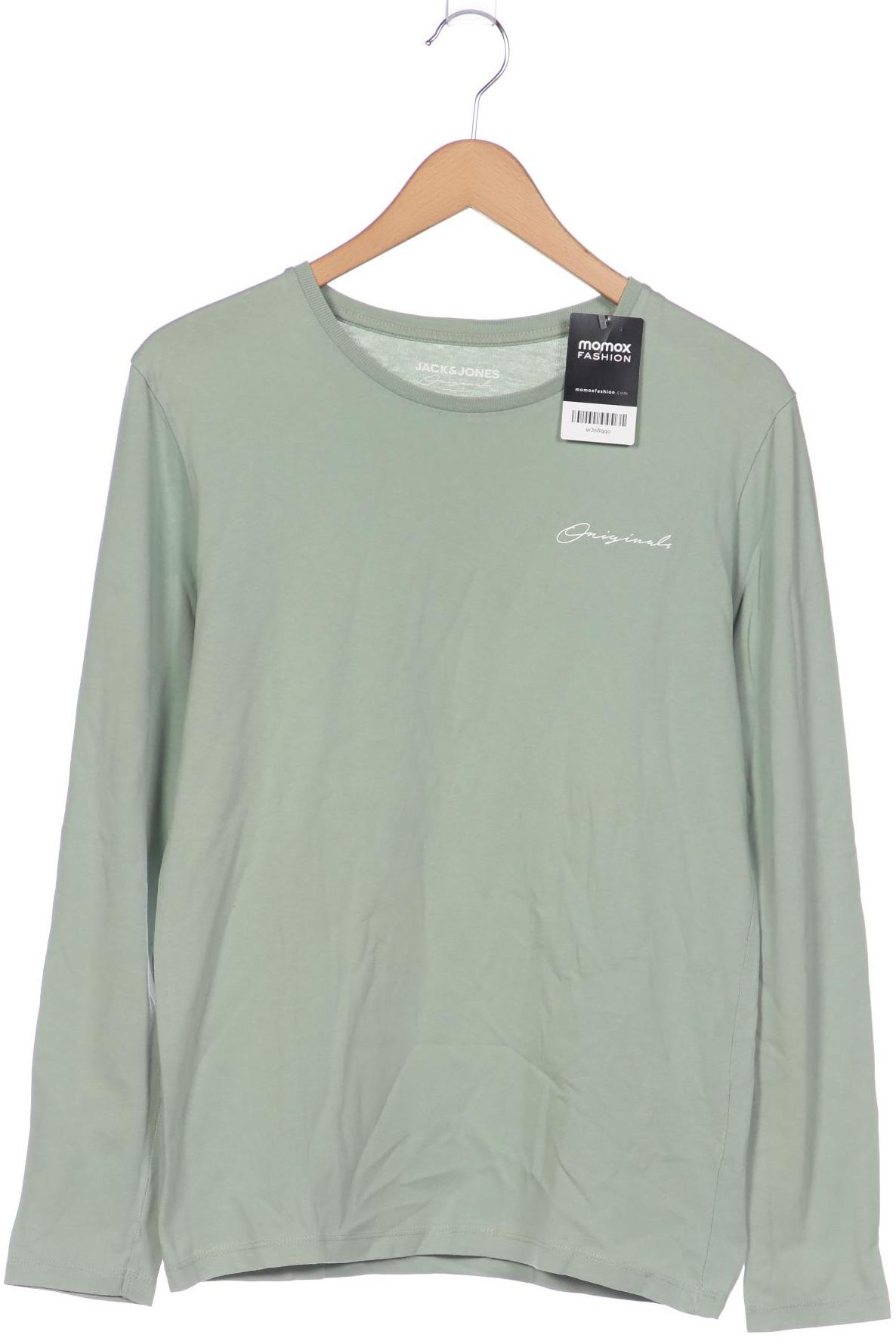 

Jack & Jones Herren Langarmshirt, türkis, Gr. 46