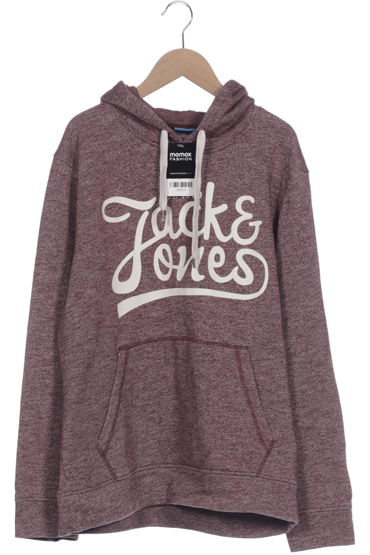 

Jack & Jones Herren Kapuzenpullover, bordeaux, Gr. 52