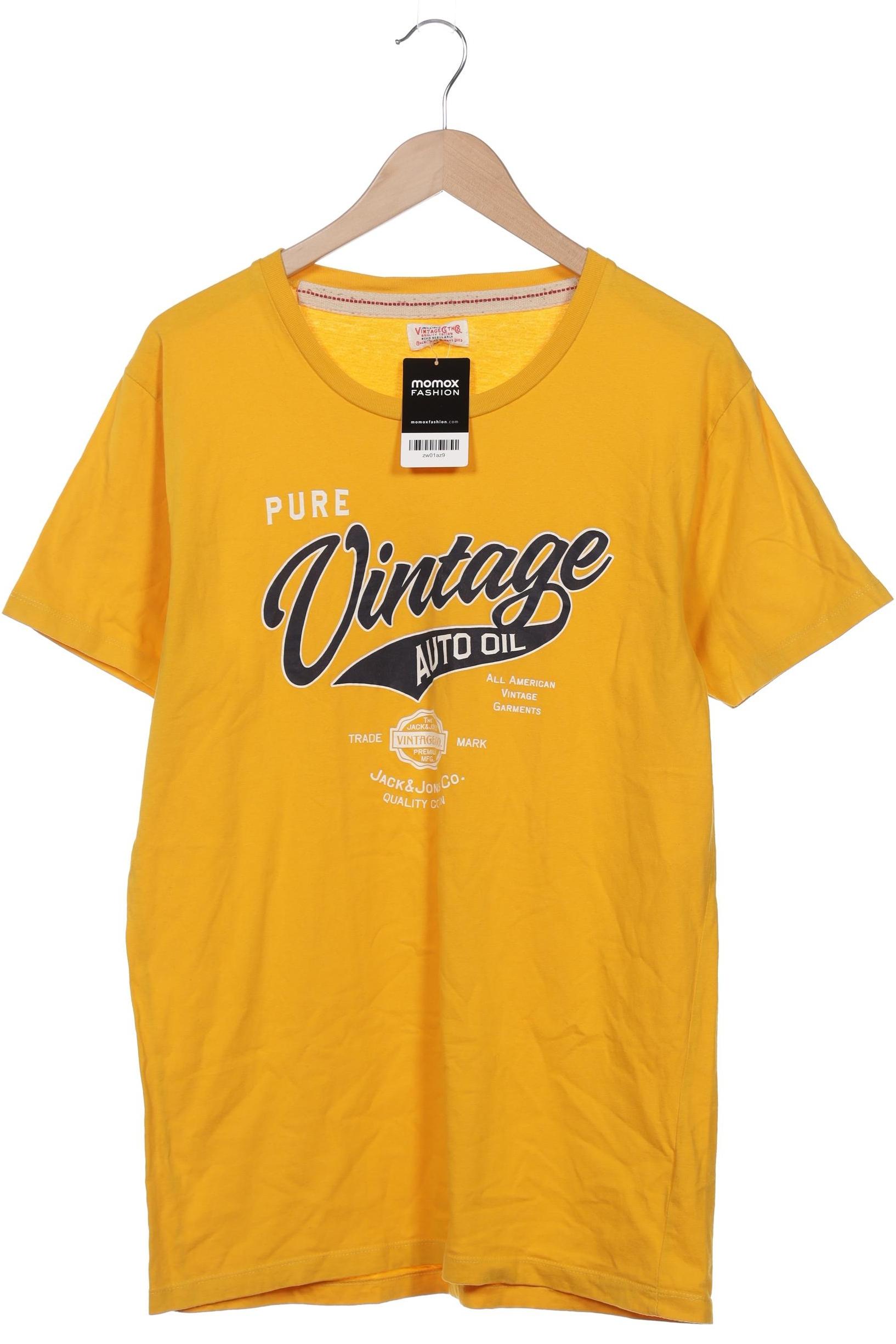 

Jack & Jones Herren T-Shirt, gelb, Gr. 54