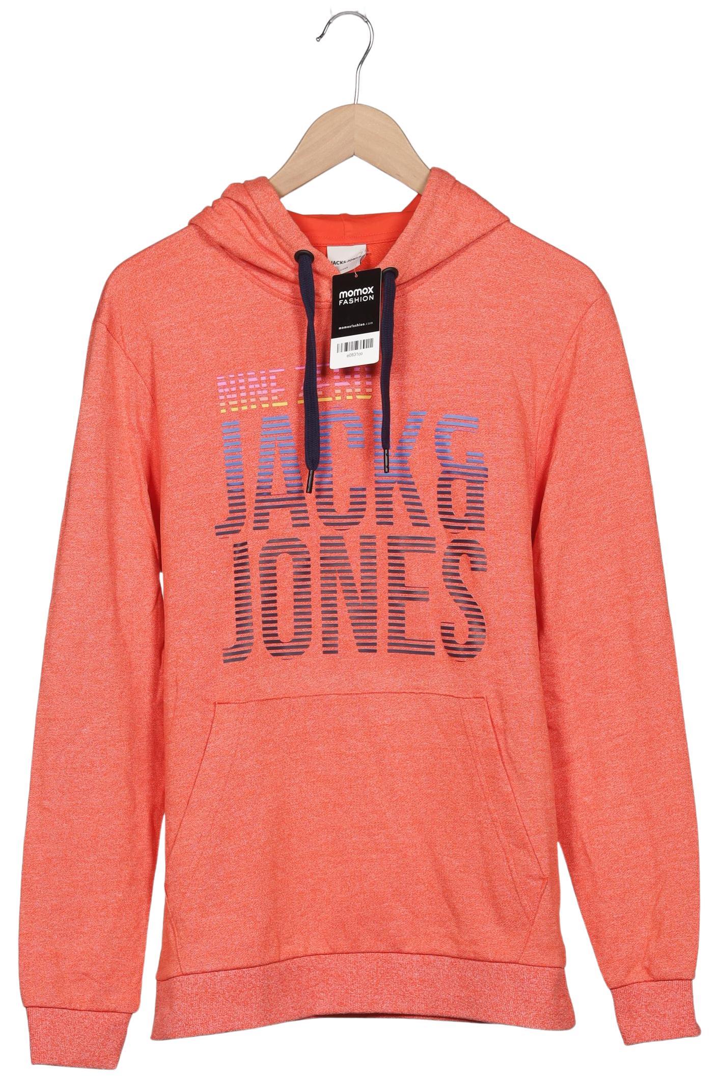 

Jack & Jones Herren Kapuzenpullover, orange, Gr. 48