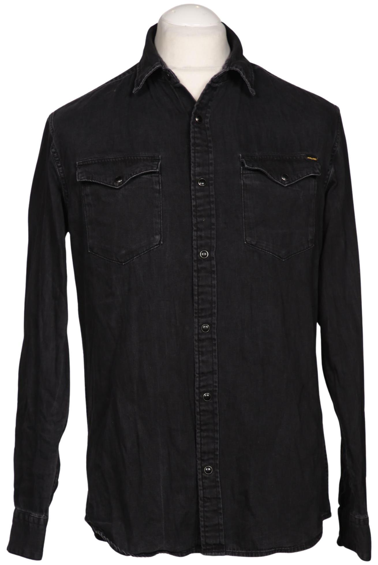 

Jack & Jones Herren Hemd, schwarz, Gr. 52