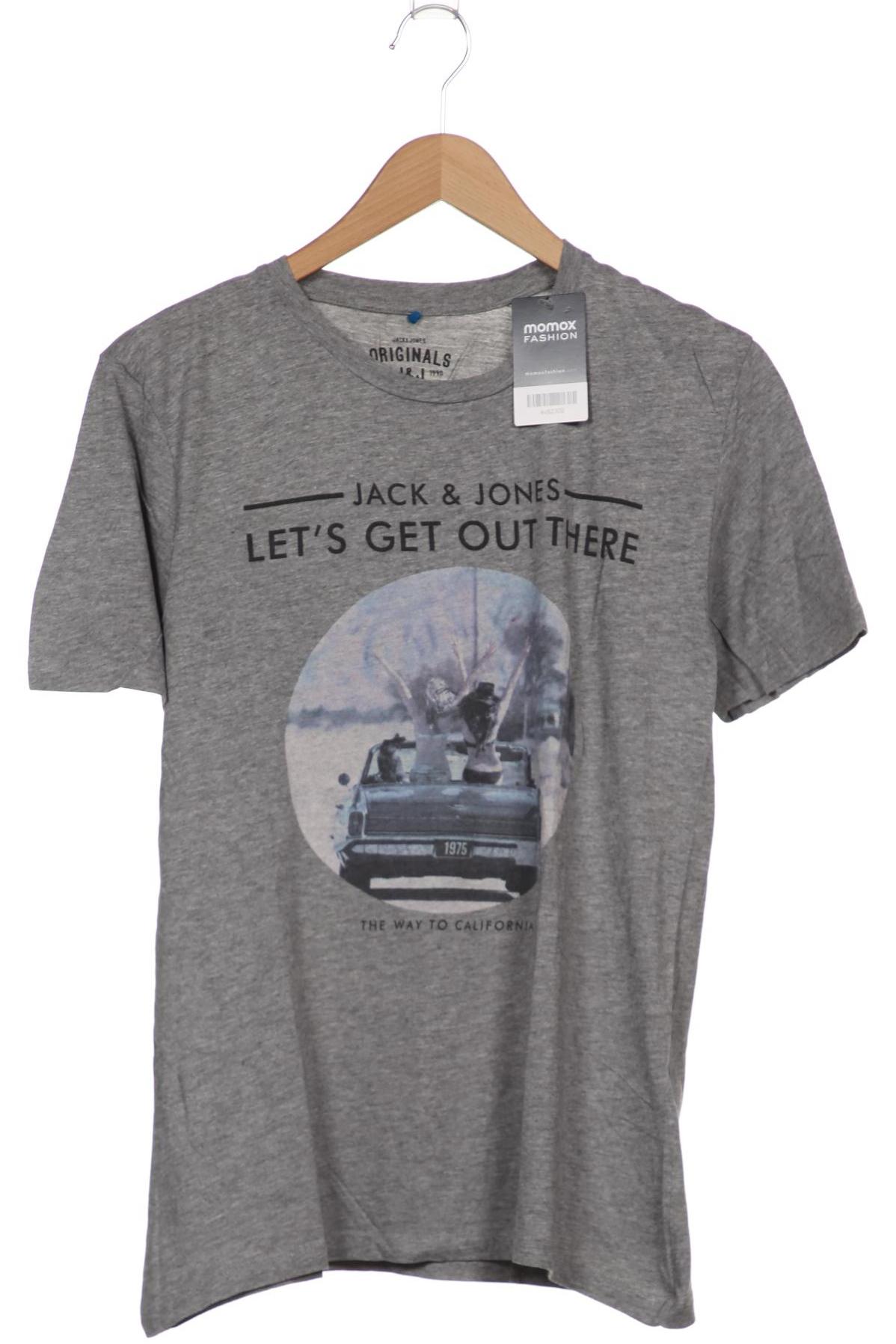 

Jack & Jones Herren T-Shirt, grau, Gr. 52