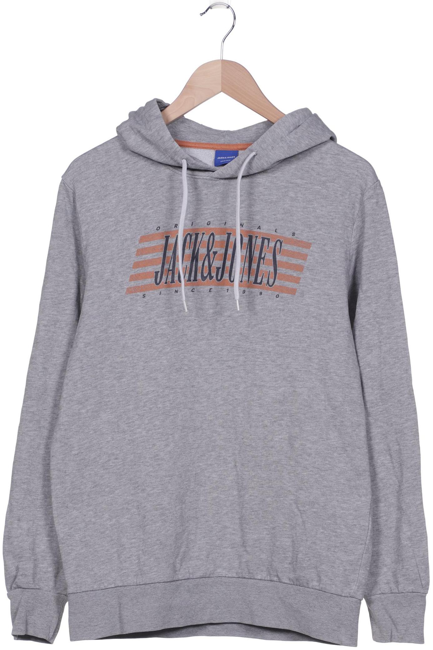 

JACK & JONES Herren Kapuzenpullover, grau