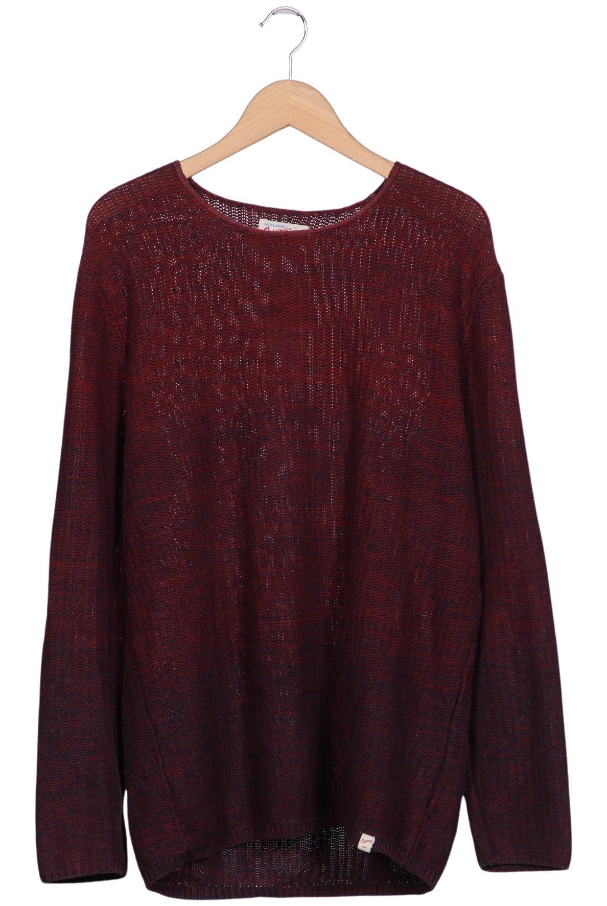 

Jack & Jones Herren Pullover, bordeaux, Gr. 52