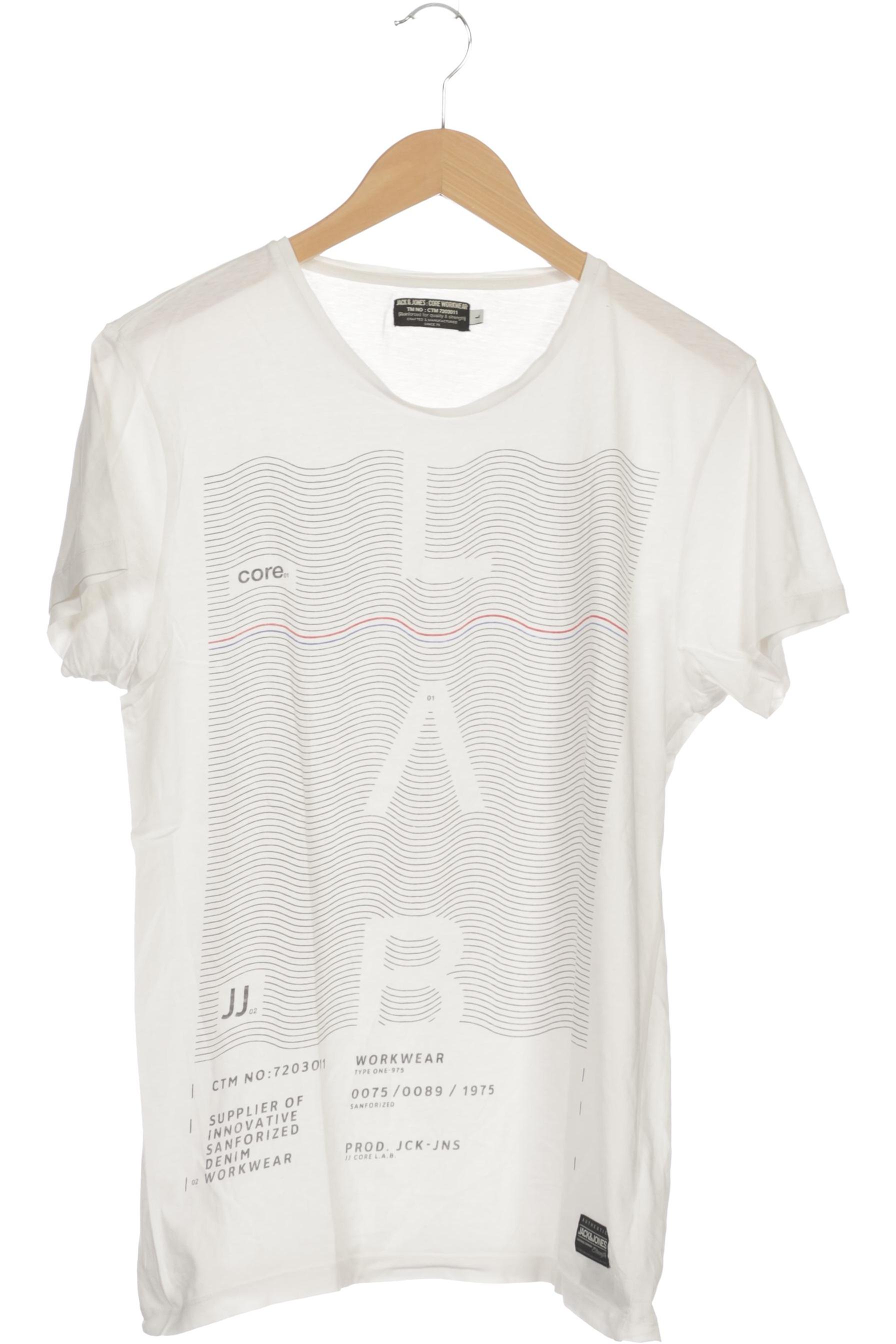 

Jack & Jones Herren T-Shirt, weiß, Gr. 52