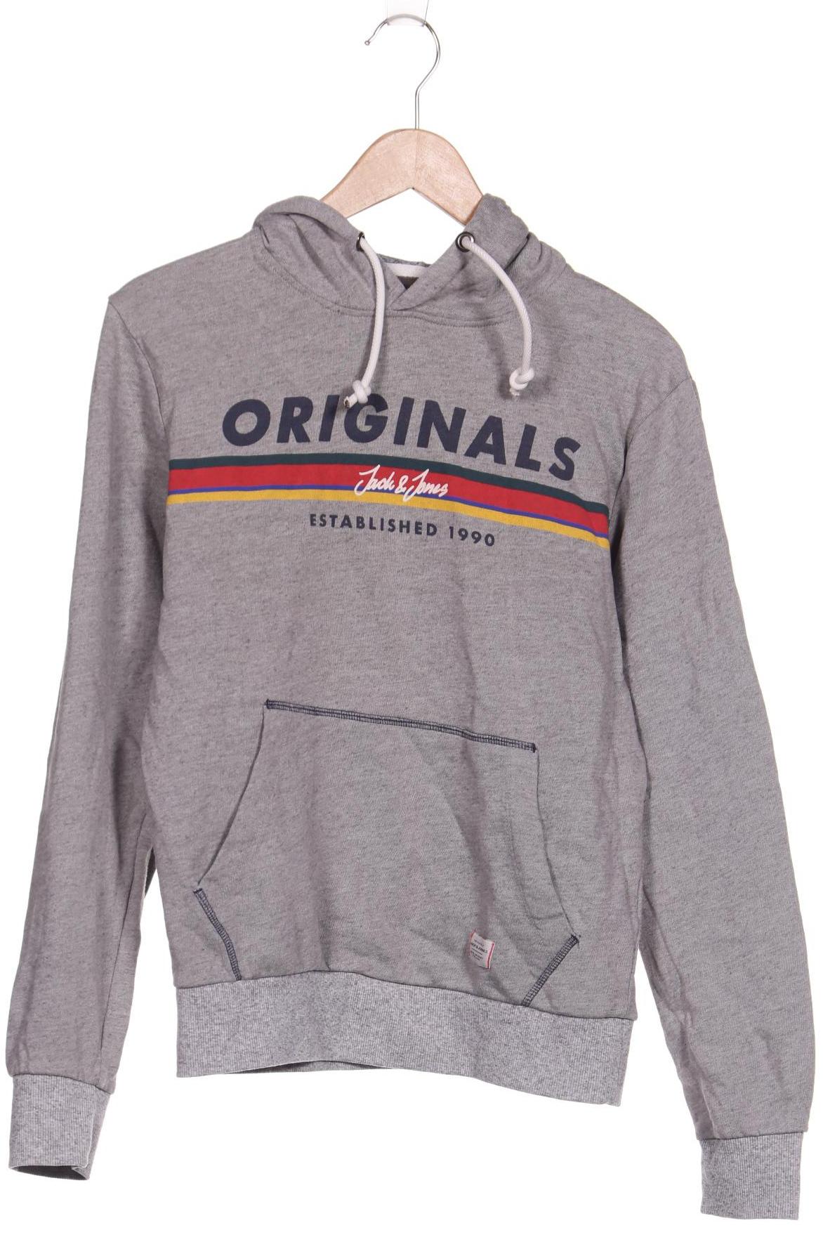 

Jack & Jones Herren Kapuzenpullover, grau, Gr. 44