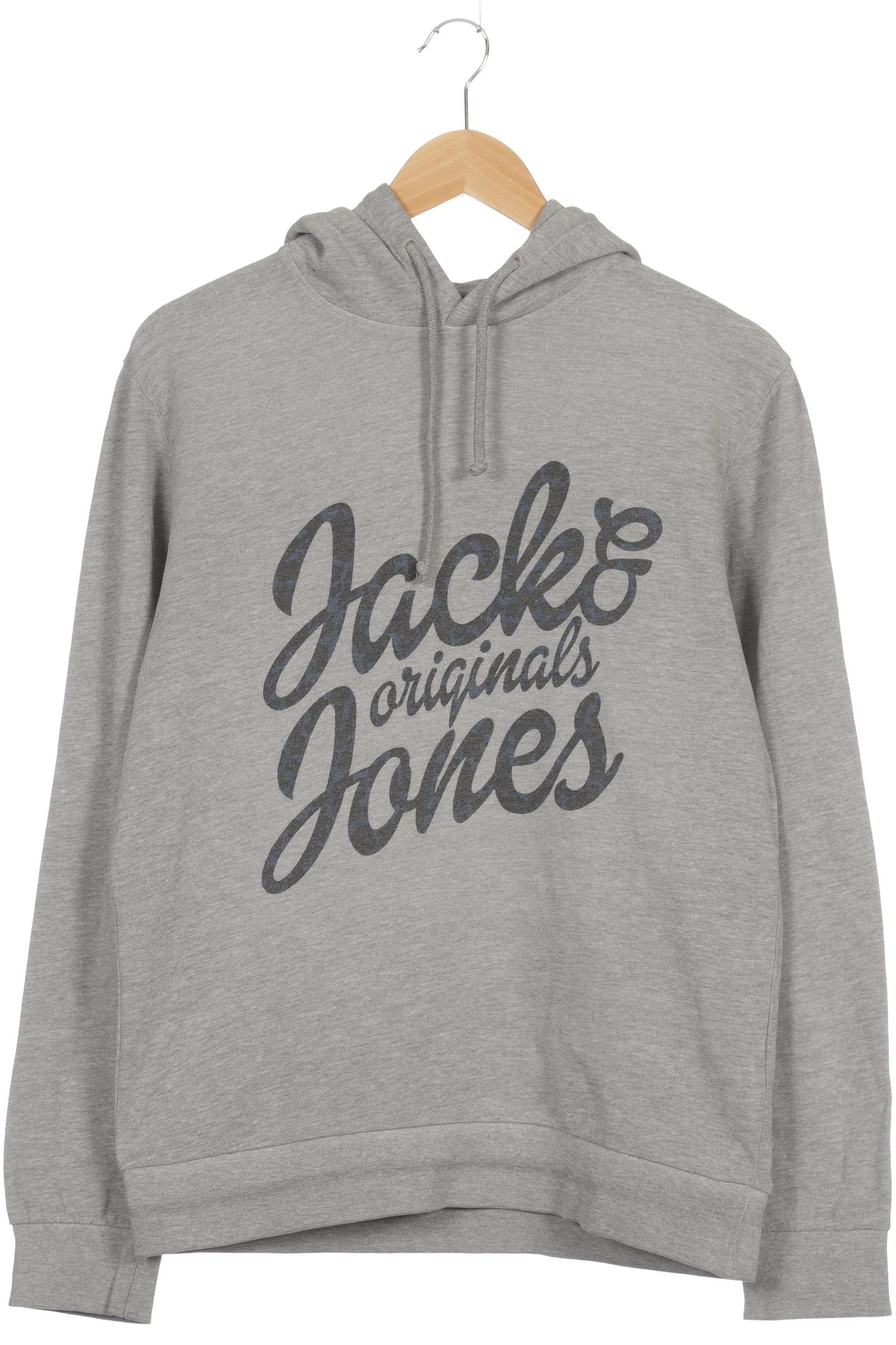 

Jack & Jones Herren Kapuzenpullover, grau, Gr. 48