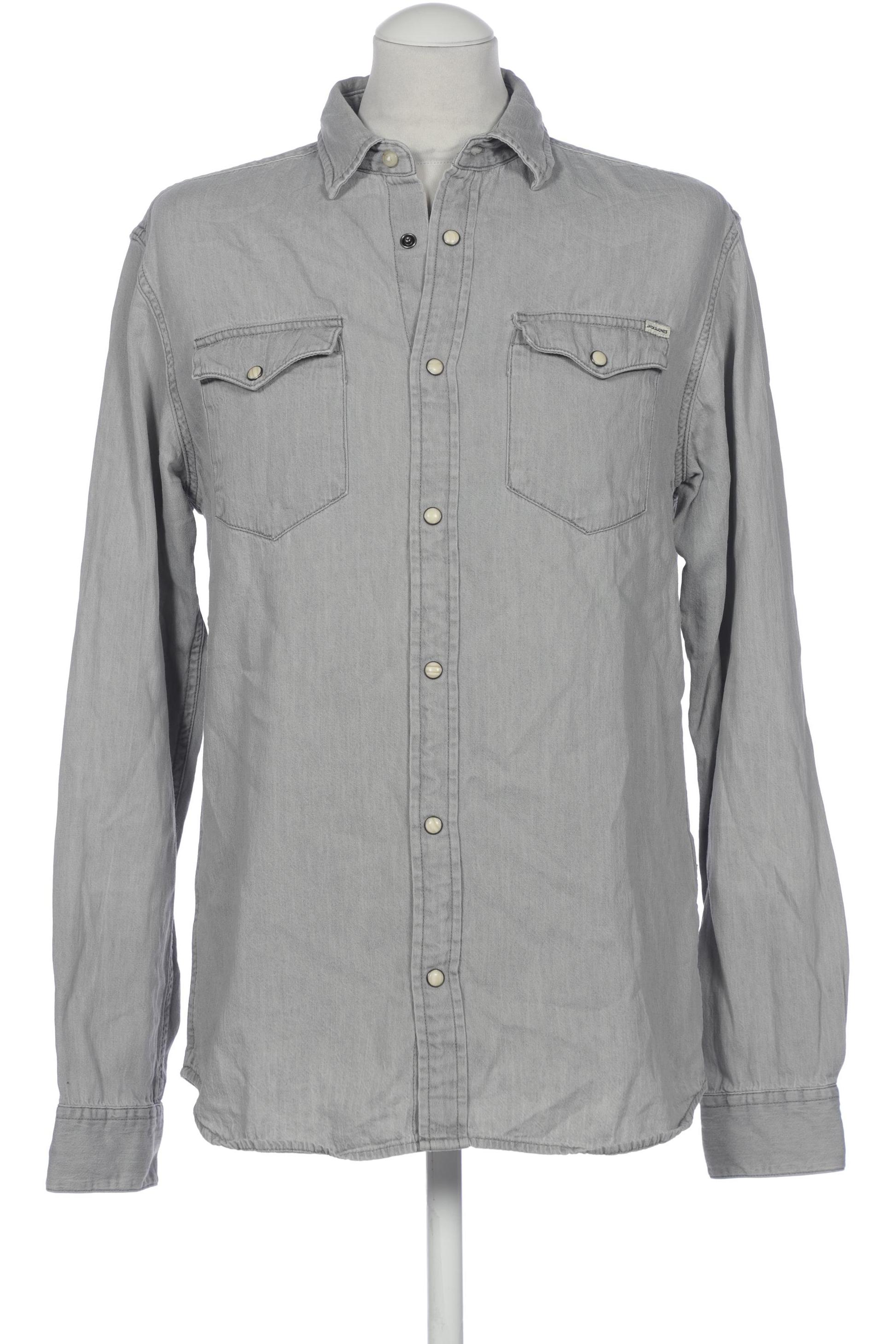 

Jack & Jones Herren Hemd, grau, Gr. 48