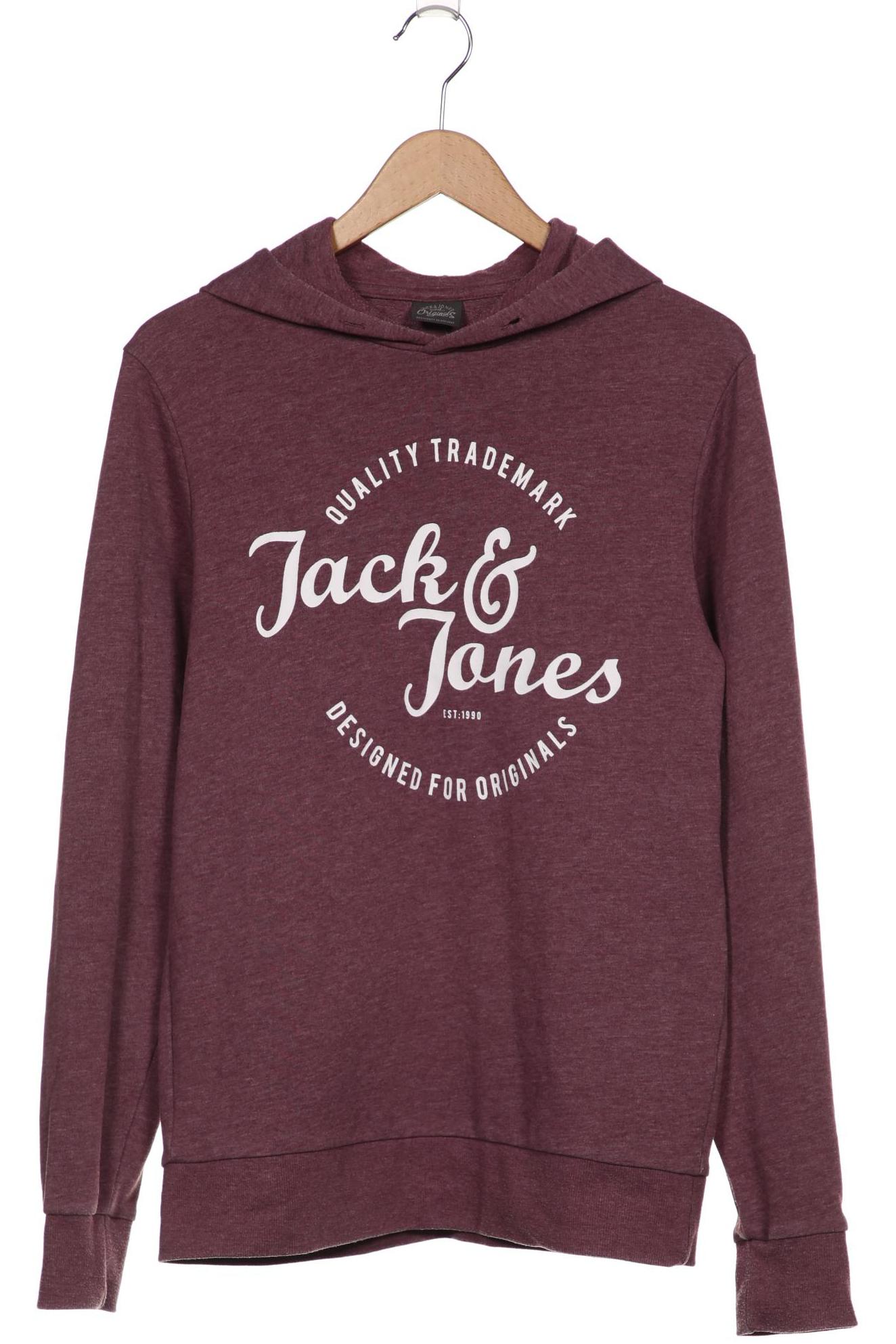 

JACK & JONES Herren Kapuzenpullover, bordeaux