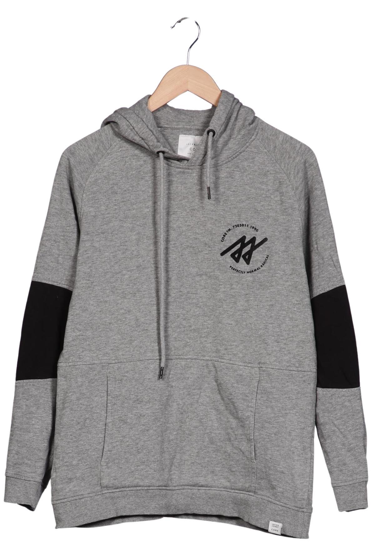 

Jack & Jones Herren Kapuzenpullover, grau, Gr. 48