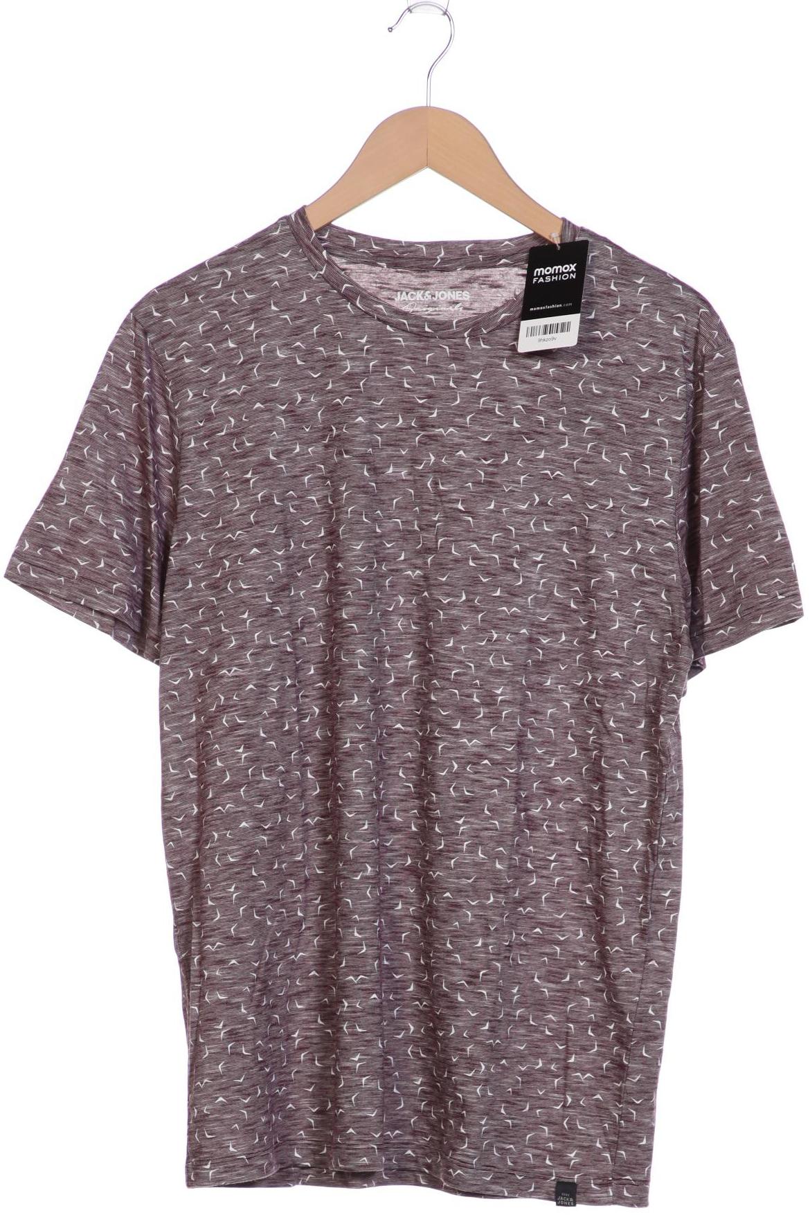 

Jack & Jones Herren T-Shirt, bordeaux, Gr. 52