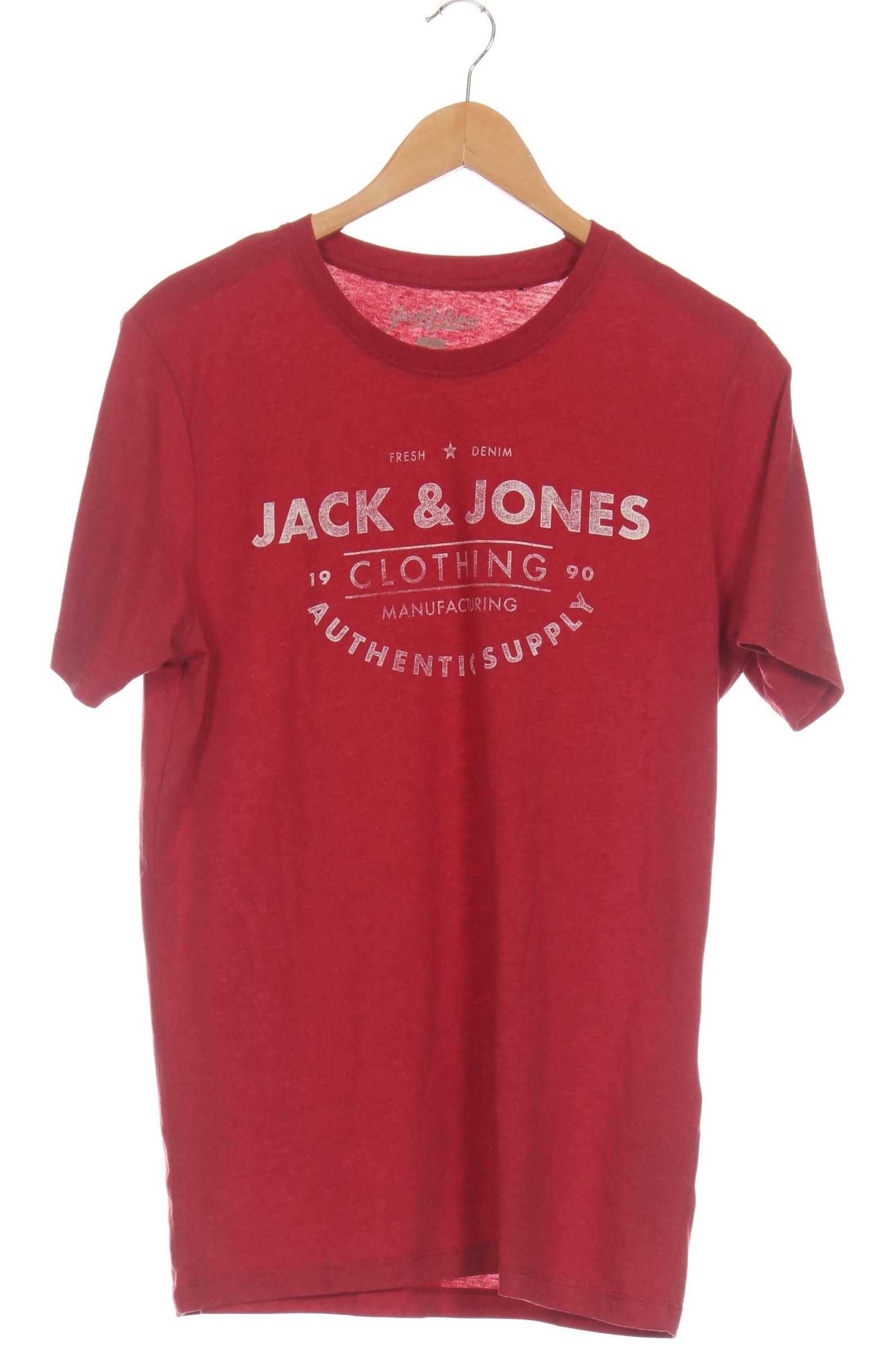 

Jack & Jones Herren T-Shirt, rot, Gr. 48