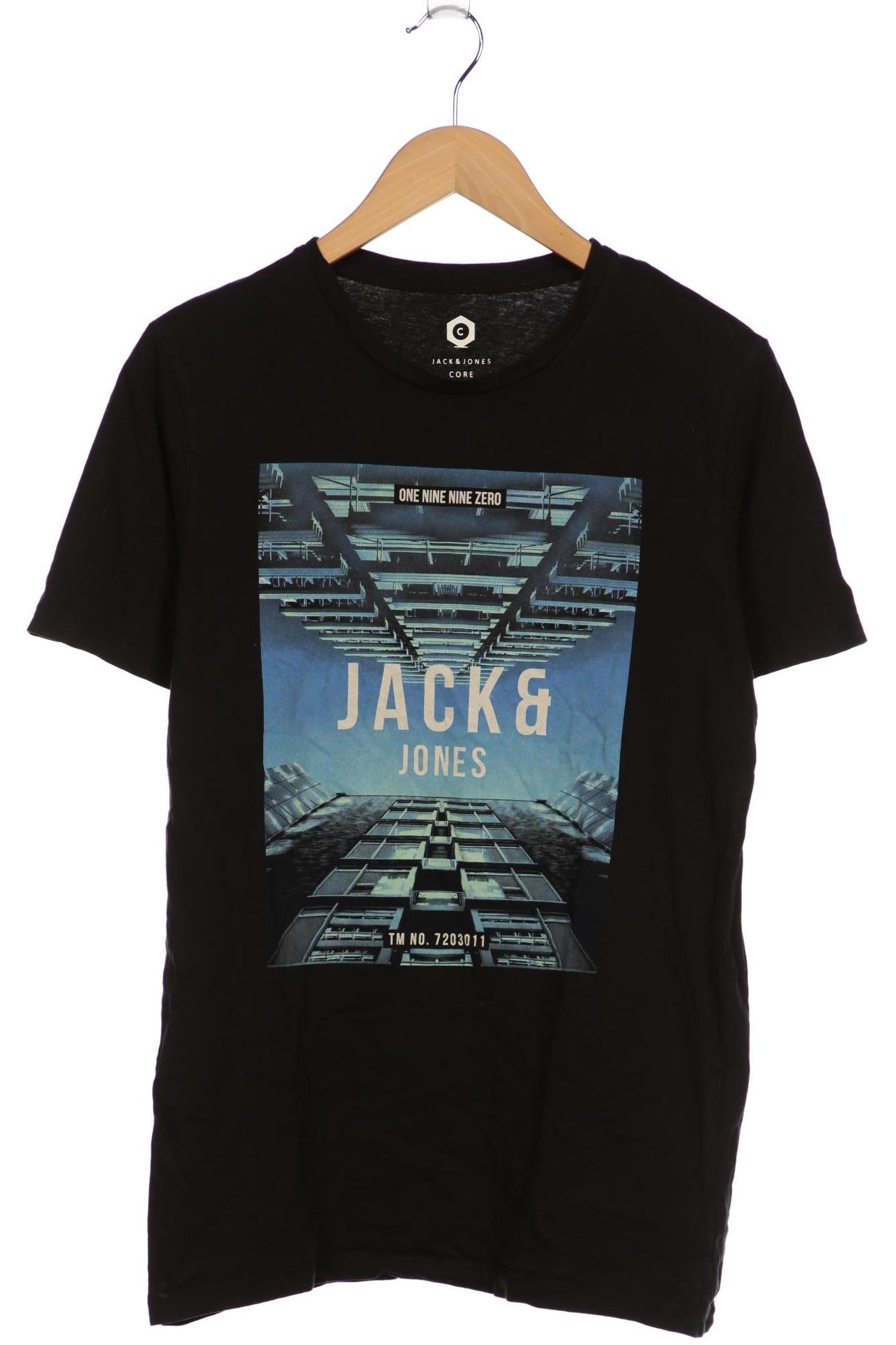 

Jack & Jones Herren T-Shirt, schwarz, Gr. 52