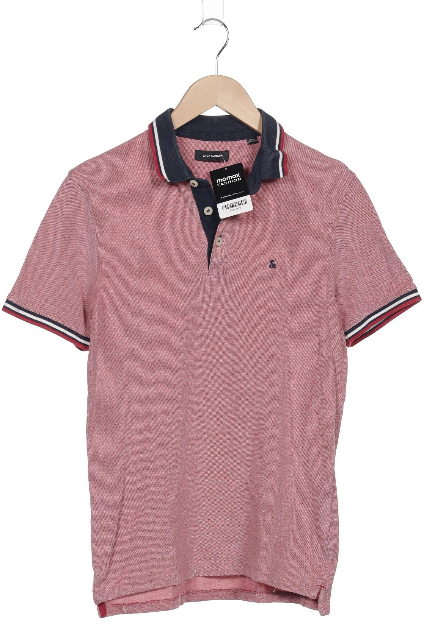

Jack & Jones Herren Poloshirt, rot, Gr. 48