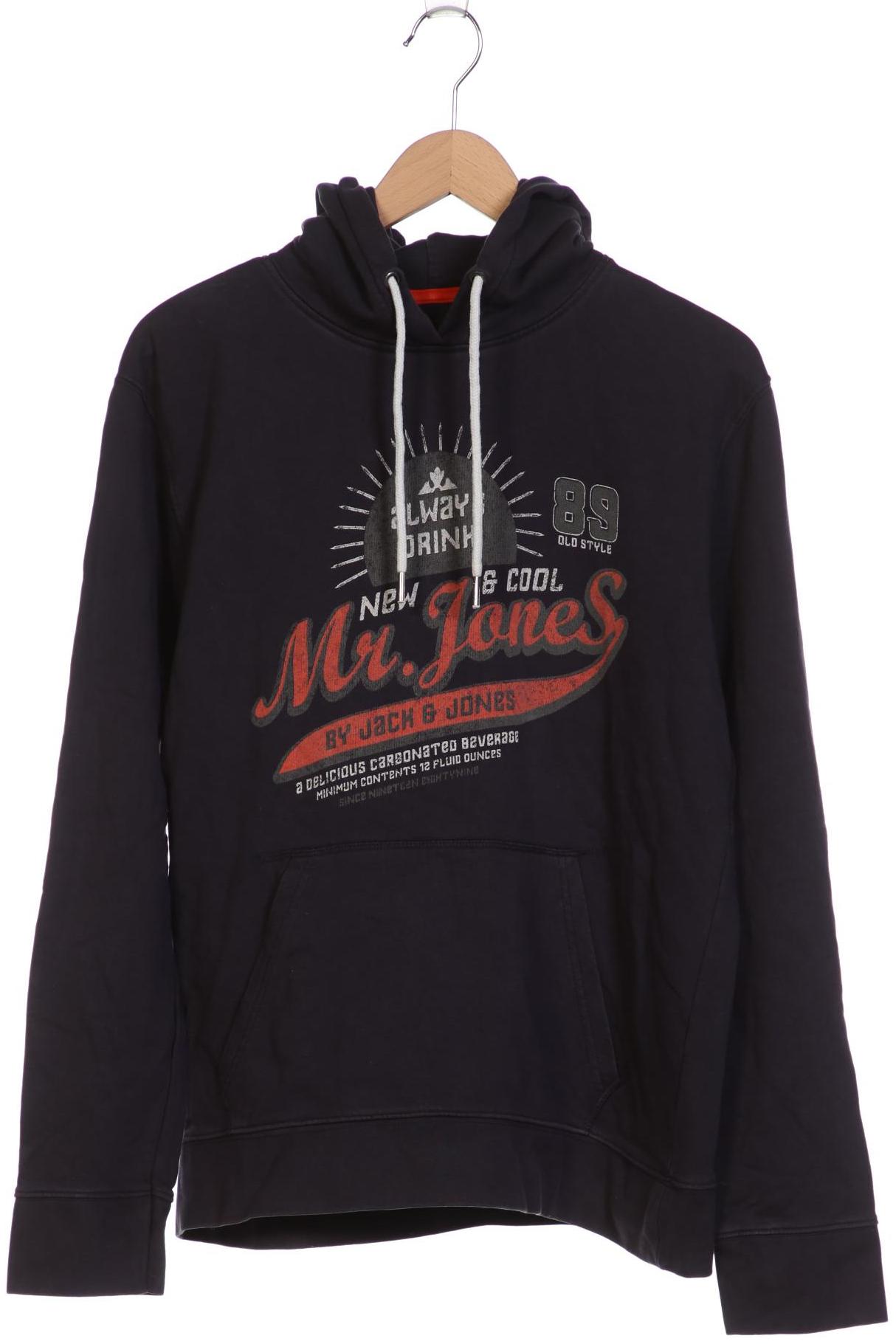 

Jack & Jones Herren Kapuzenpullover, marineblau, Gr. 54