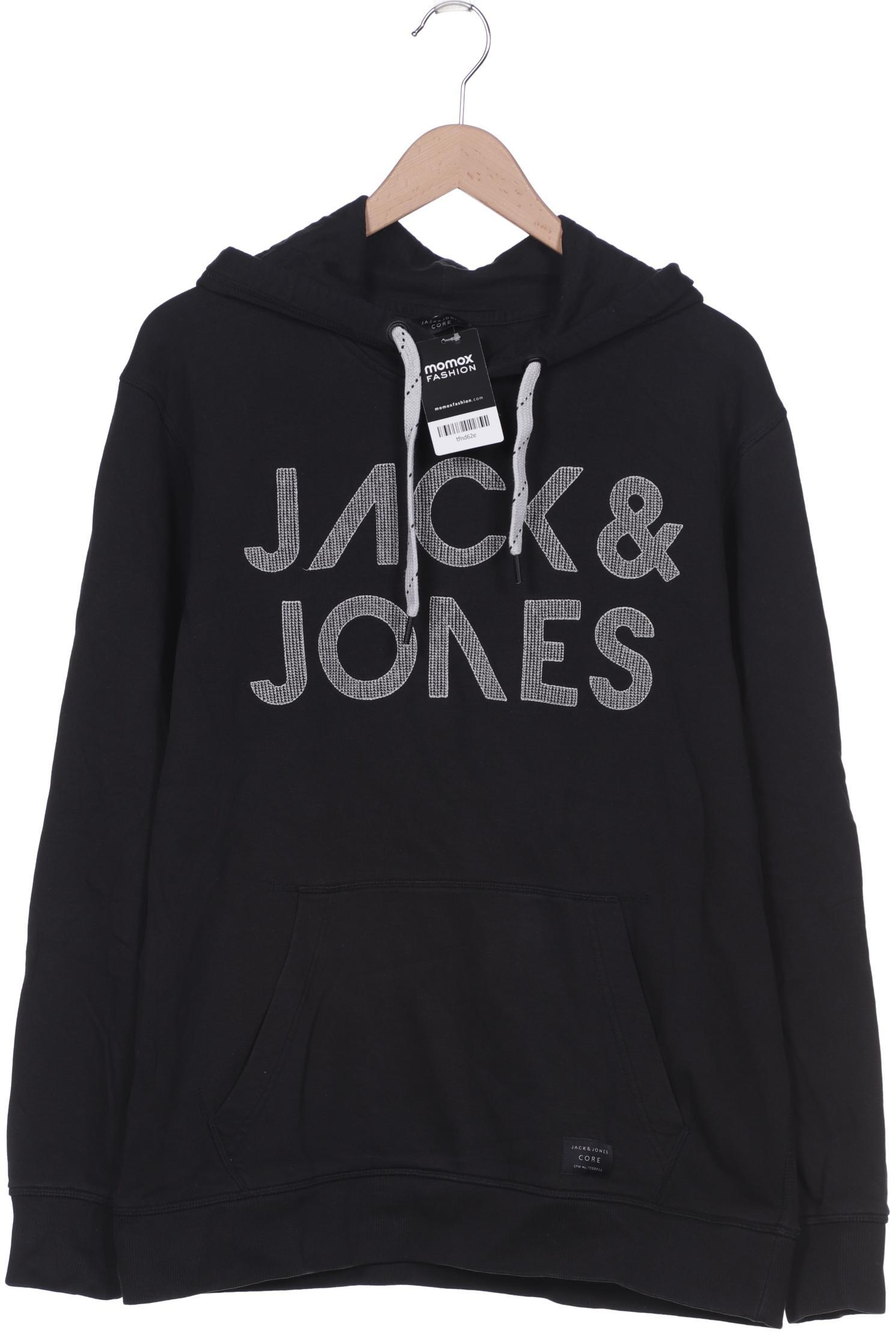 

JACK & JONES Herren Kapuzenpullover, schwarz