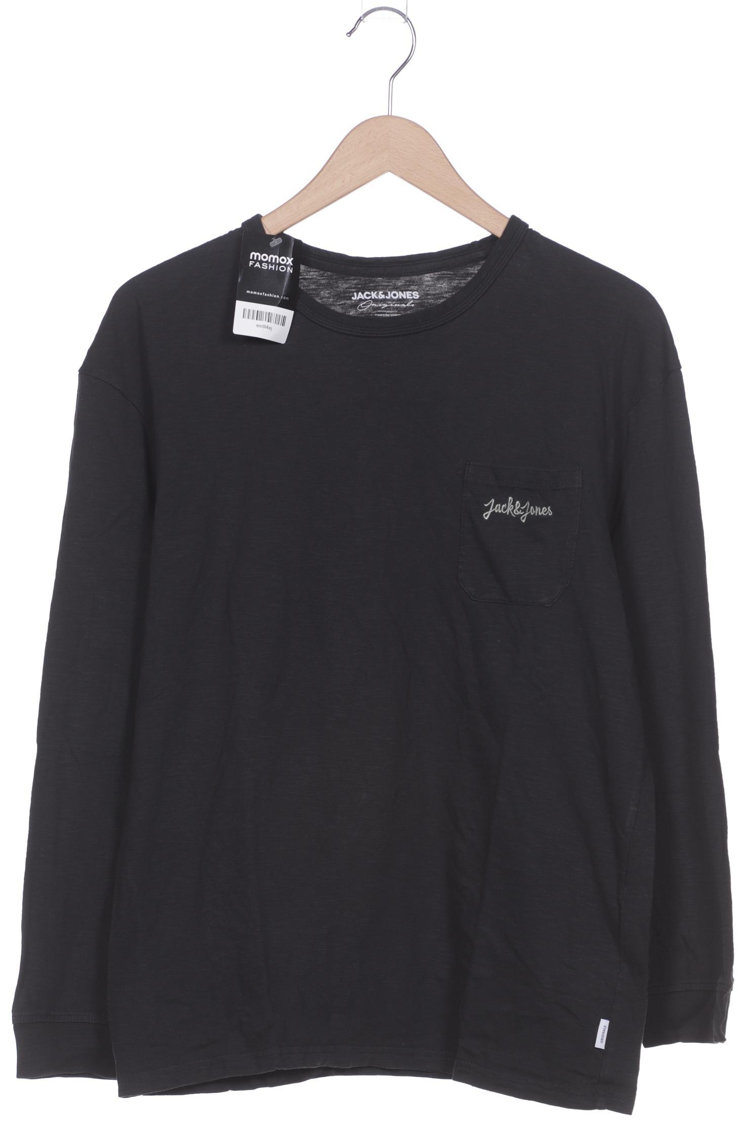 

Jack & Jones Herren Langarmshirt, schwarz, Gr. 48