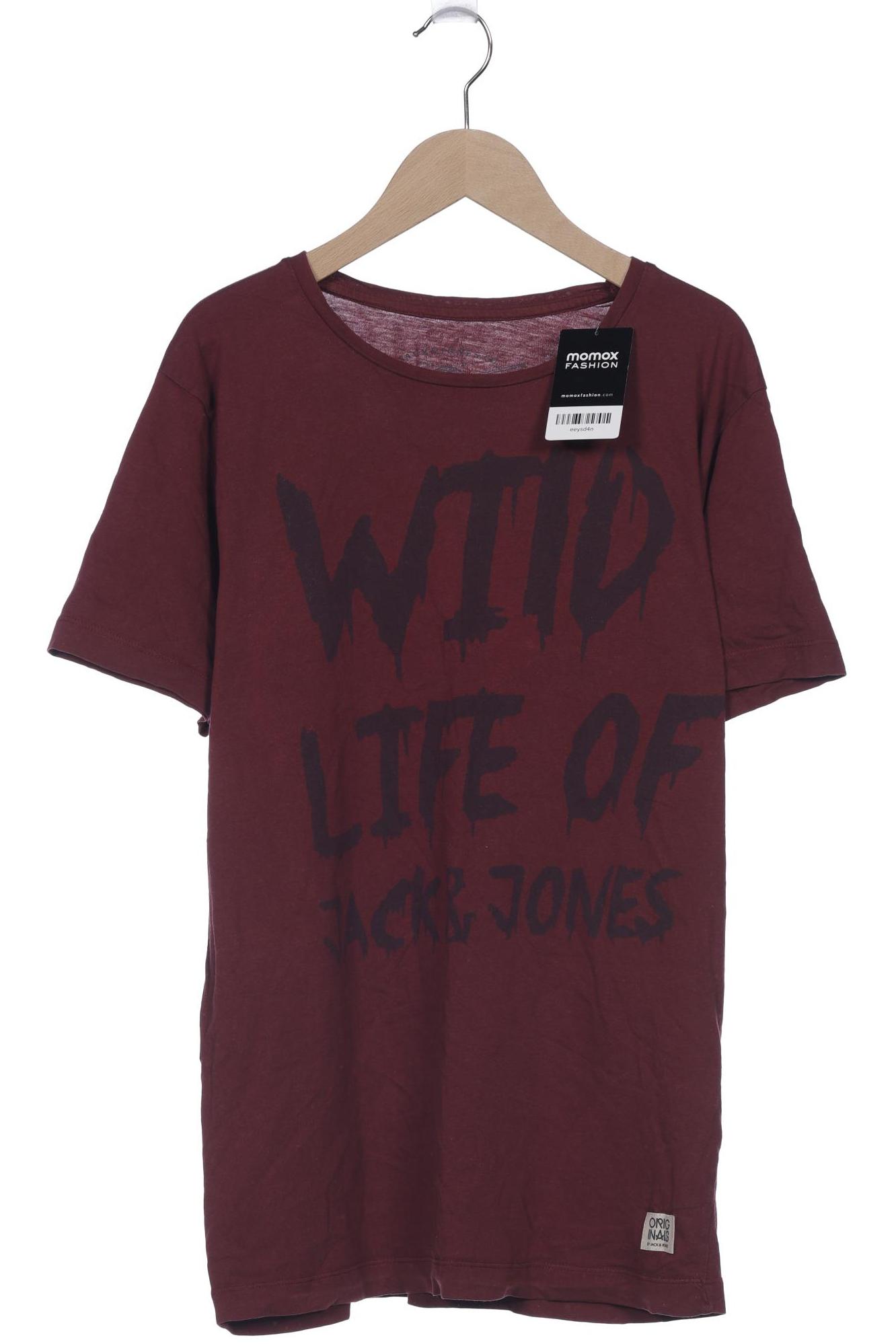 

JACK & JONES Herren T-Shirt, bordeaux