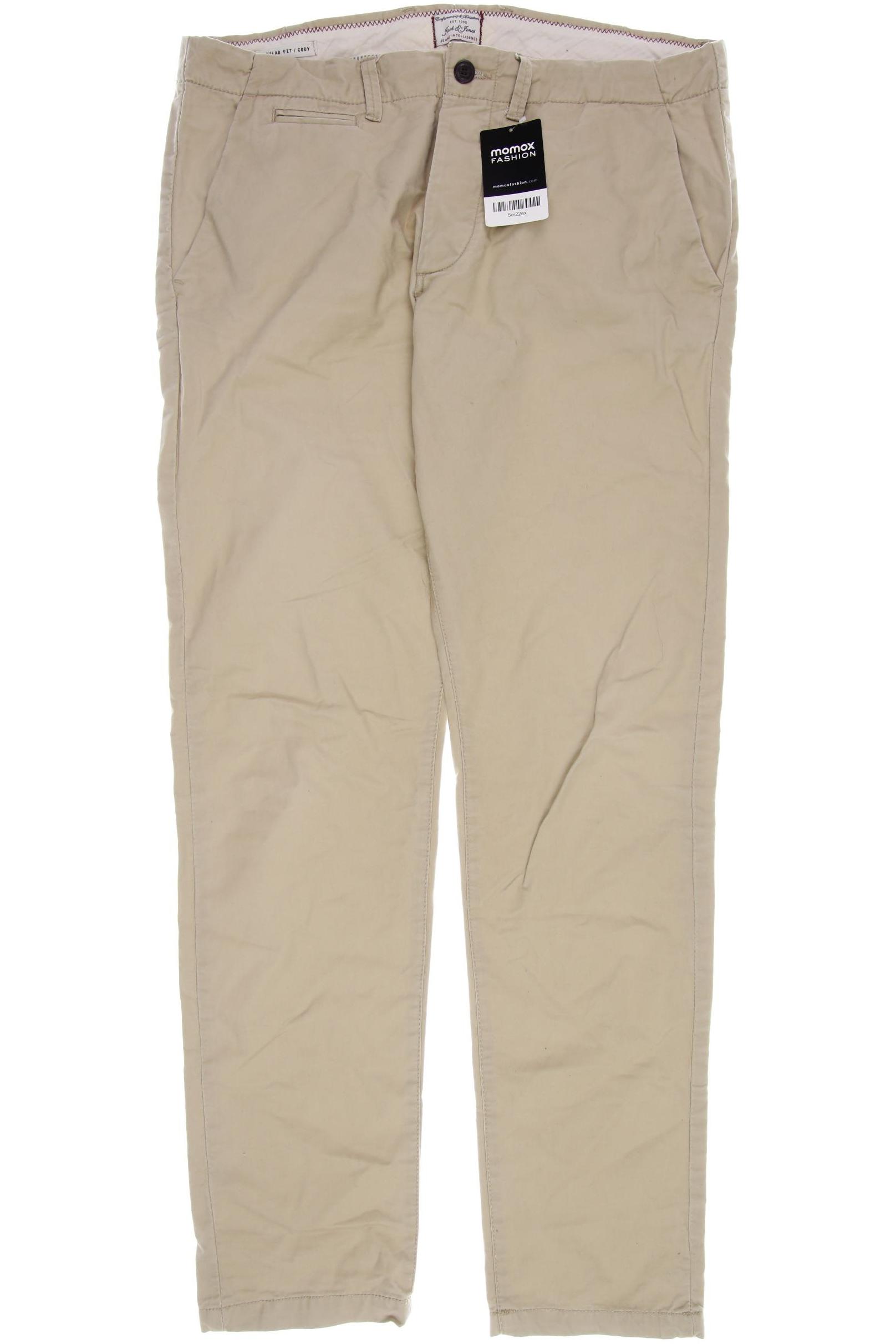 

JACK & JONES Herren Stoffhose, beige