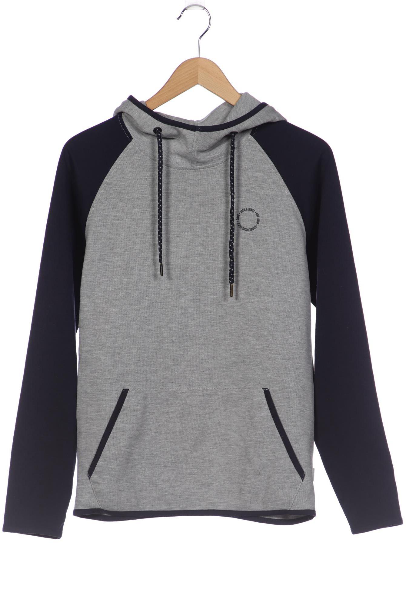 

Jack & Jones Herren Kapuzenpullover, grau, Gr. 46