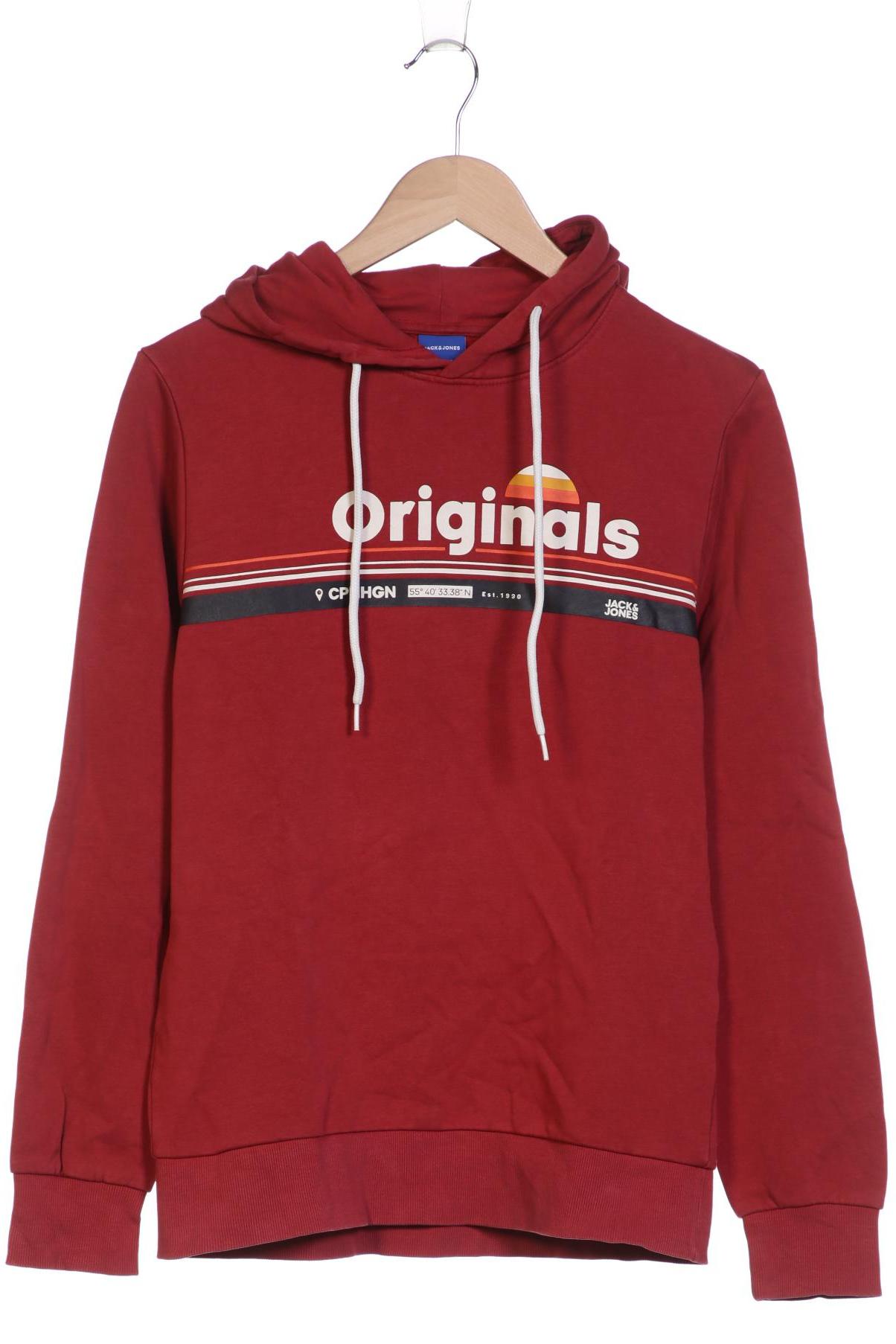 

Jack & Jones Herren Kapuzenpullover, rot, Gr. 46
