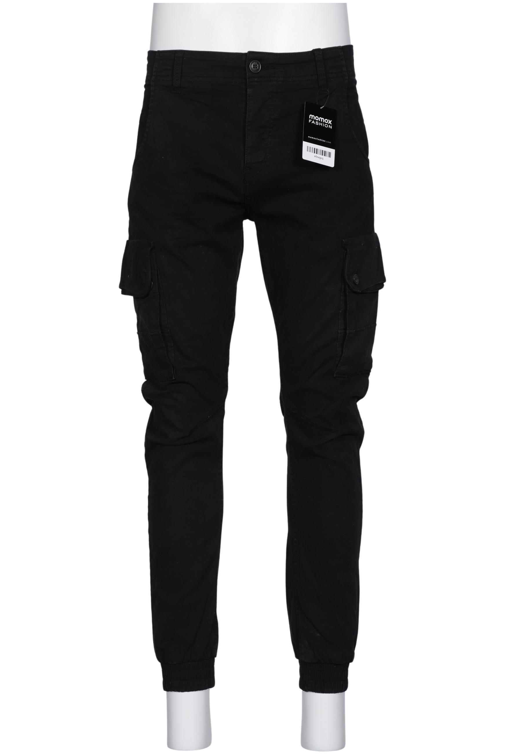 

Jack & Jones Herren Stoffhose, schwarz, Gr. 30