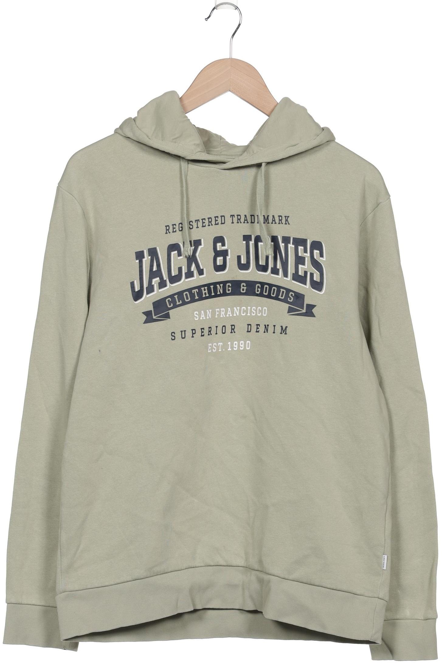 

Jack & Jones Herren Kapuzenpullover, grün, Gr. 52
