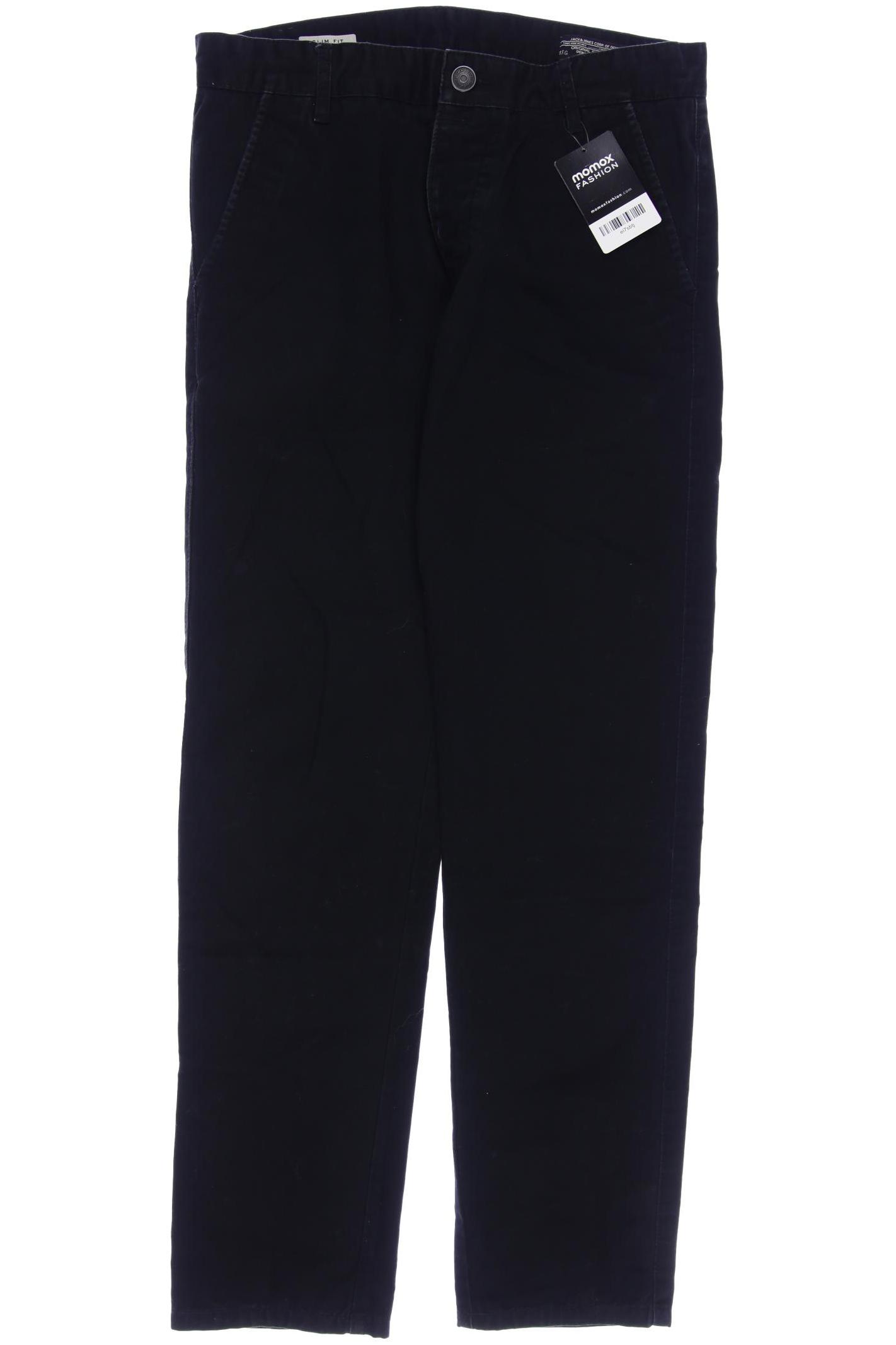 

JACK & JONES Herren Stoffhose, schwarz