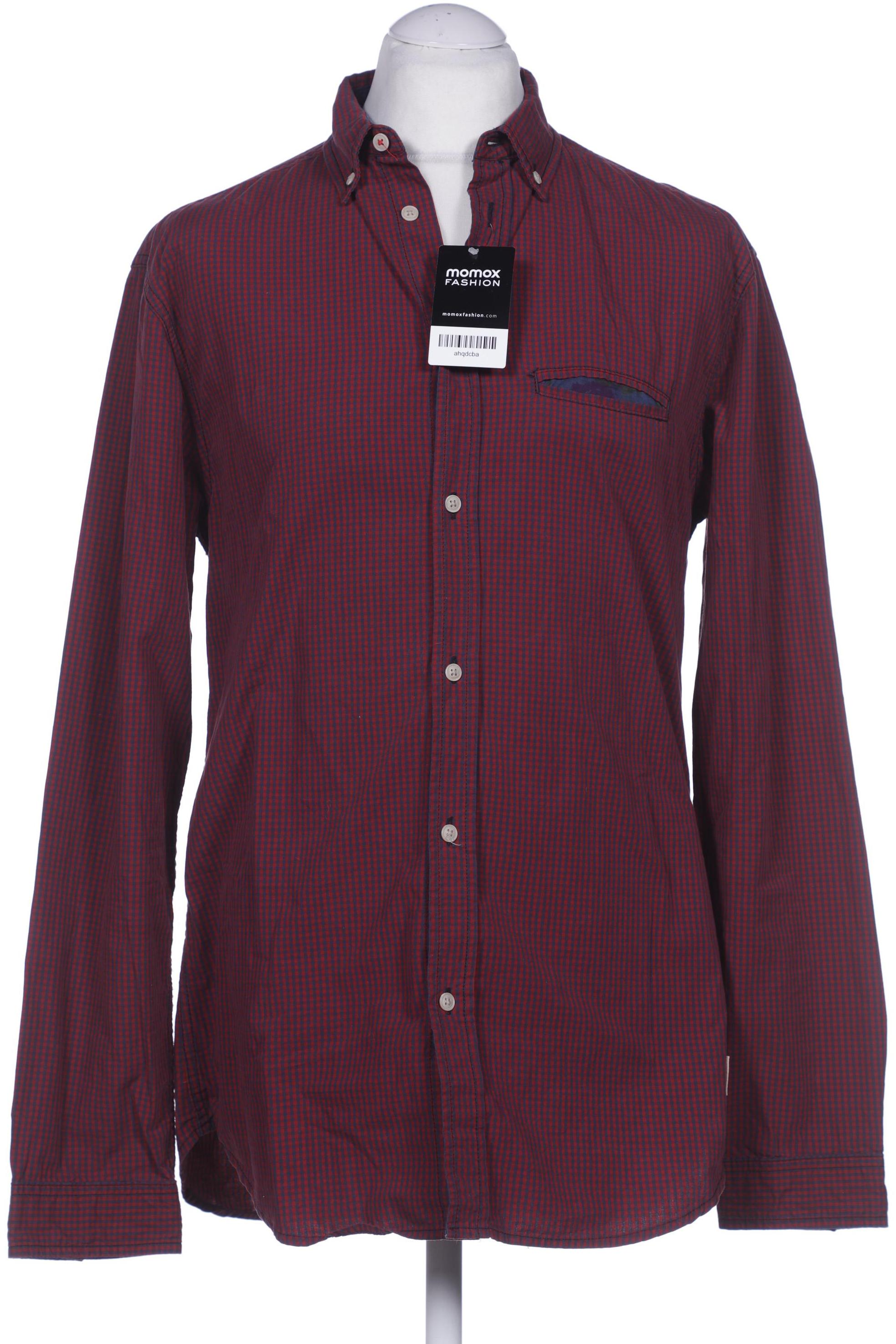 

Jack & Jones Herren Hemd, bordeaux, Gr. 52