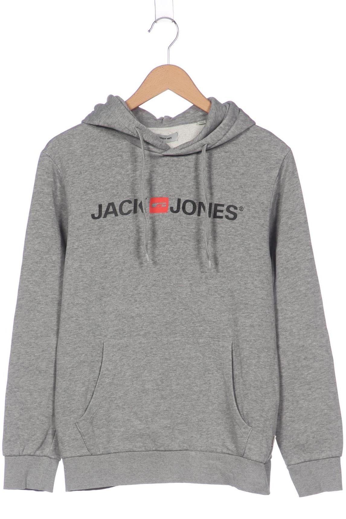 

Jack & Jones Herren Kapuzenpullover, grau, Gr. 48